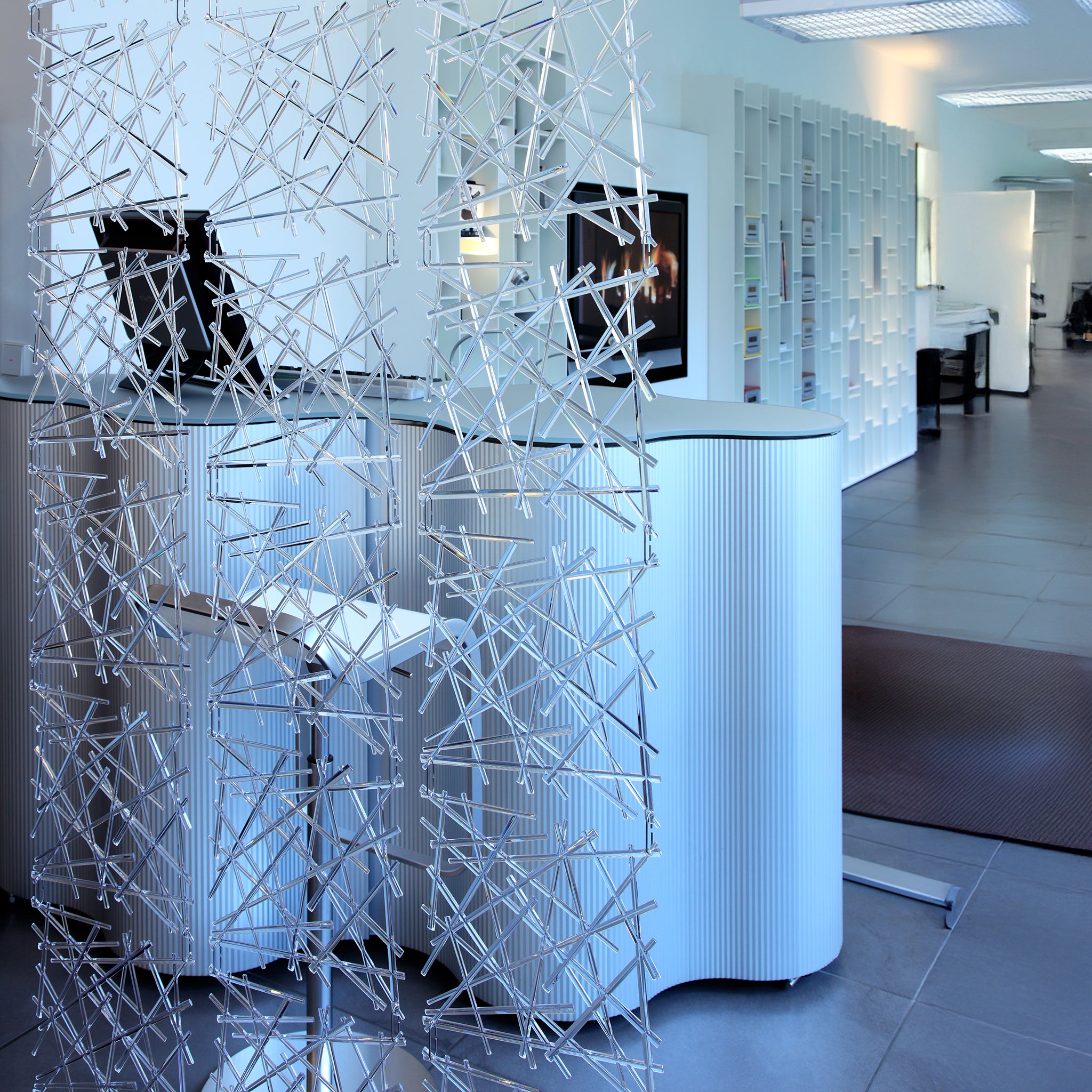 Raumteiler Dekoelement STIXX 4er-Set