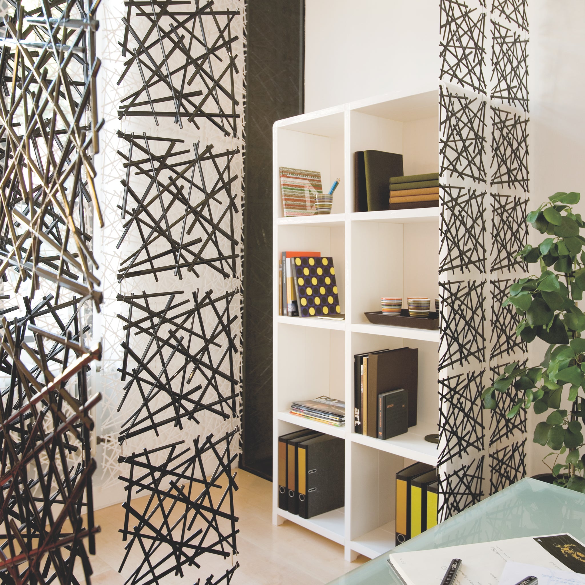 Room divider decorative element STIXX set of 4