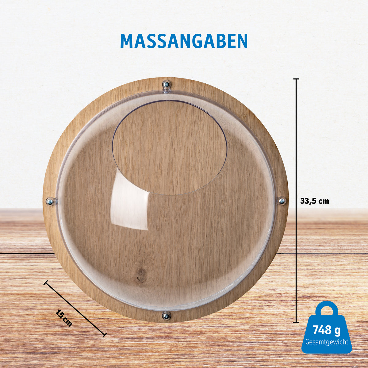 Wand-Organizer mit Rückwandscheibe HEMI