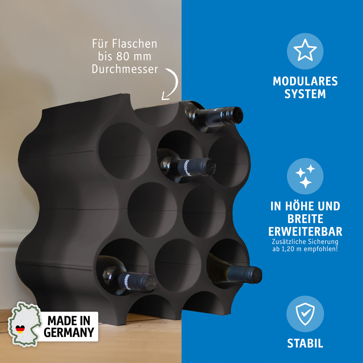 Bottle rack SET-UP