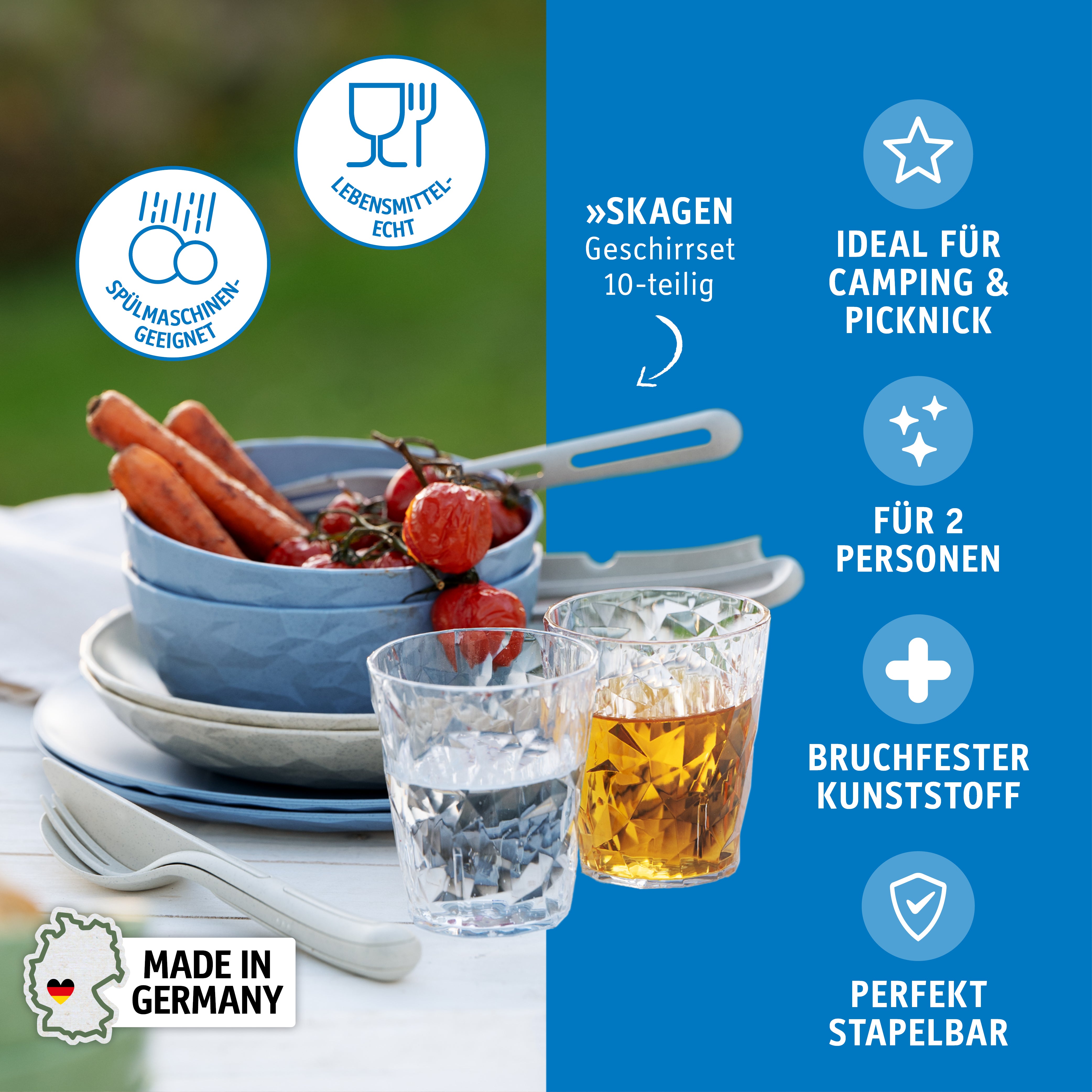 10-piece dinnerware set CLUB SET SKAGEN