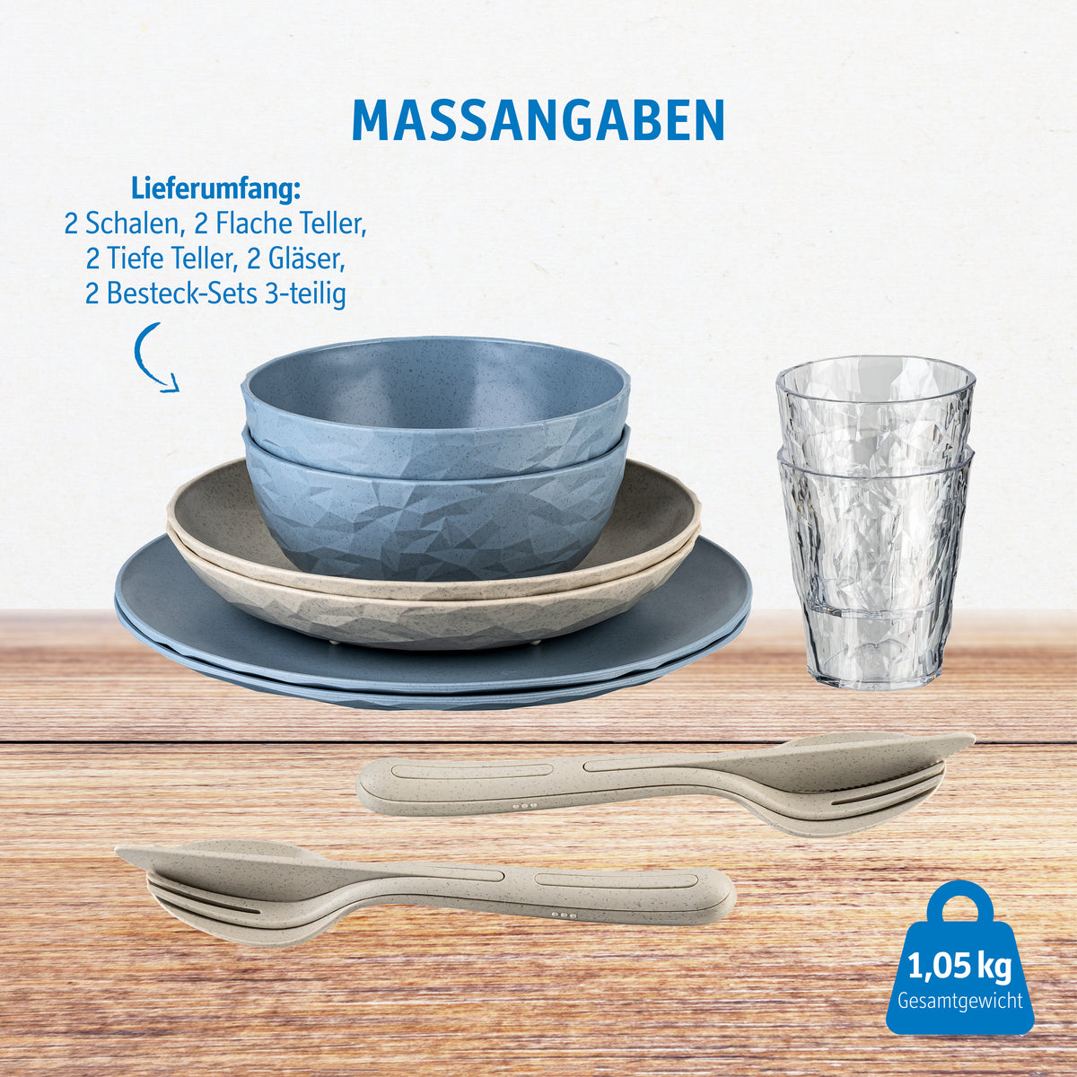 10-piece dinnerware set CLUB SET SKAGEN