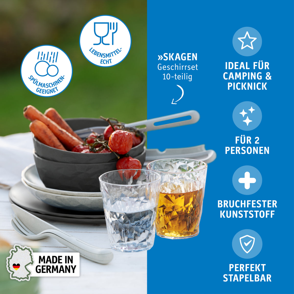 10-piece dinnerware set CLUB SET SKAGEN