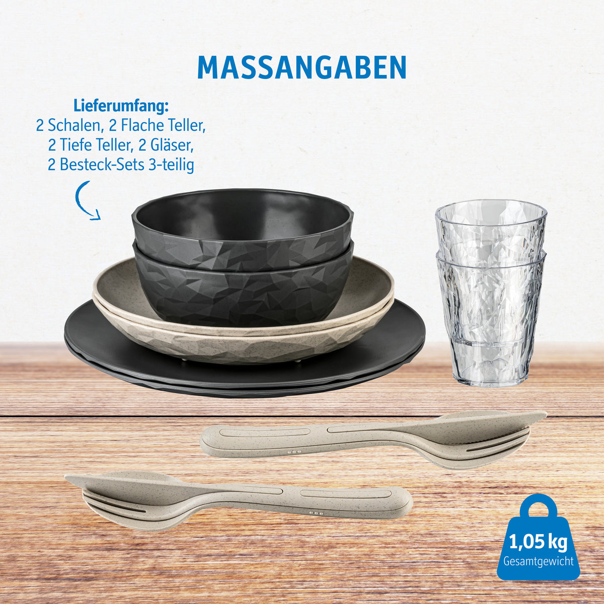 10-piece dinnerware set CLUB SET SKAGEN
