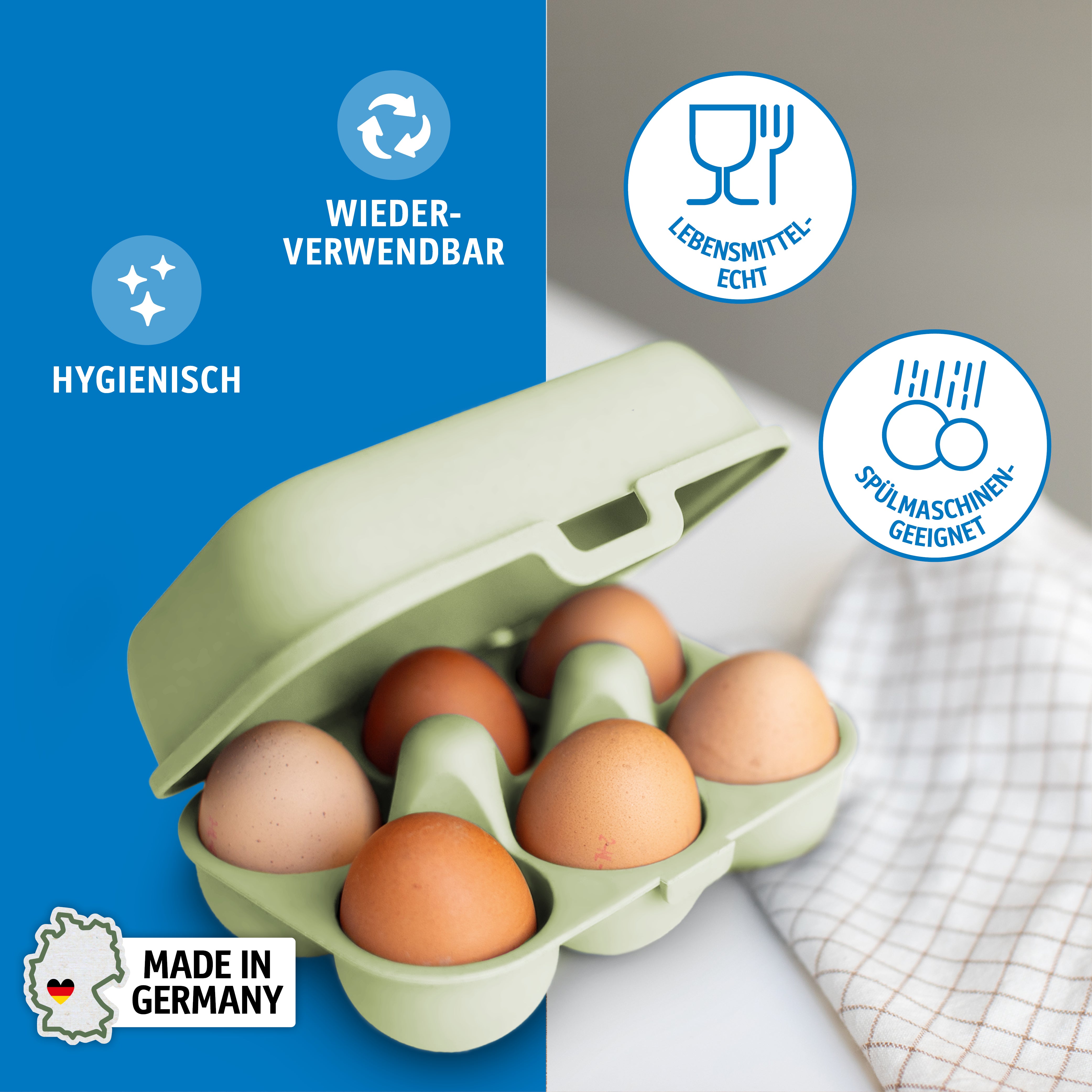 Eierbox EGGS TO GO MINI CREATIVE CHICKS