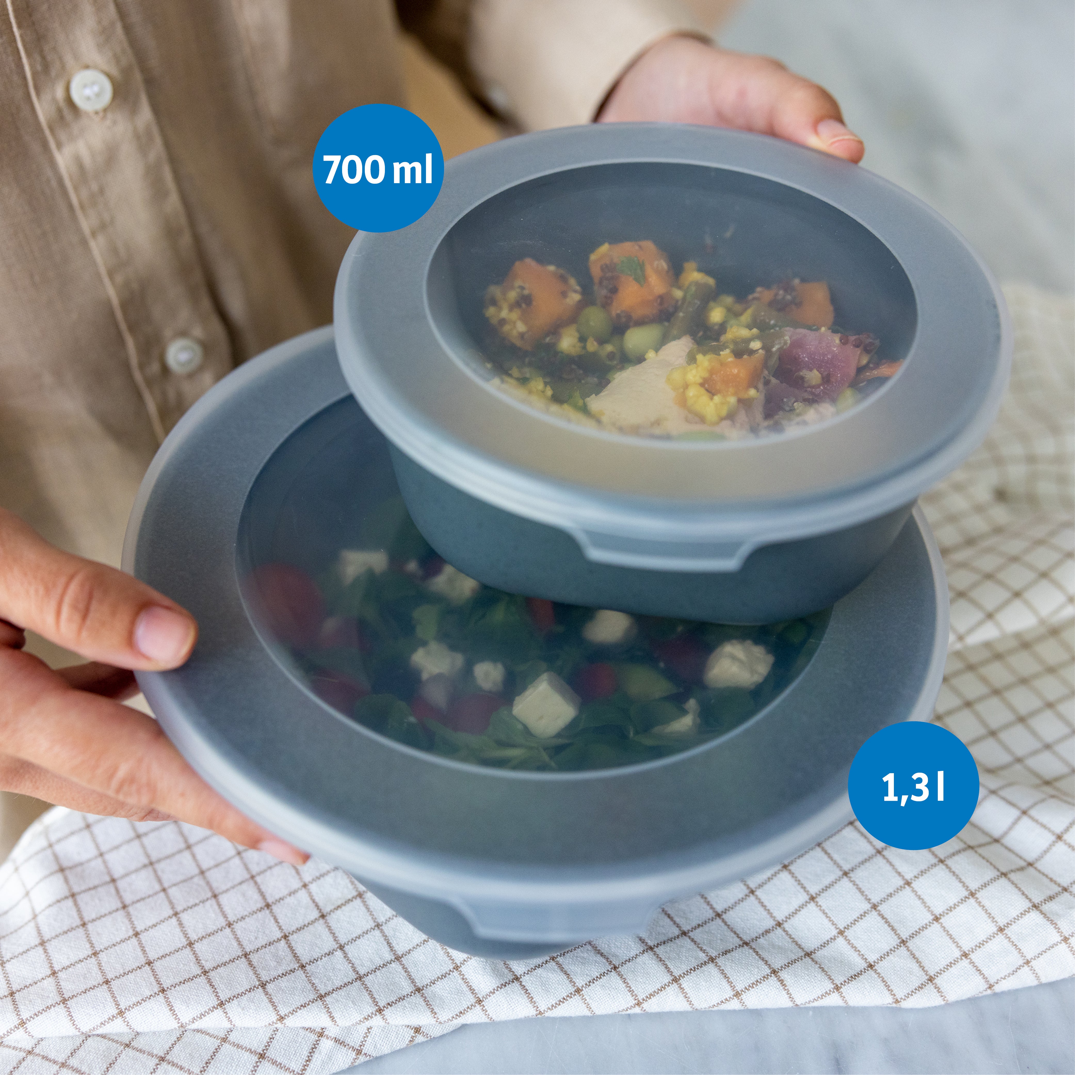 Box with transparent lid CONNECT BOX 0.7