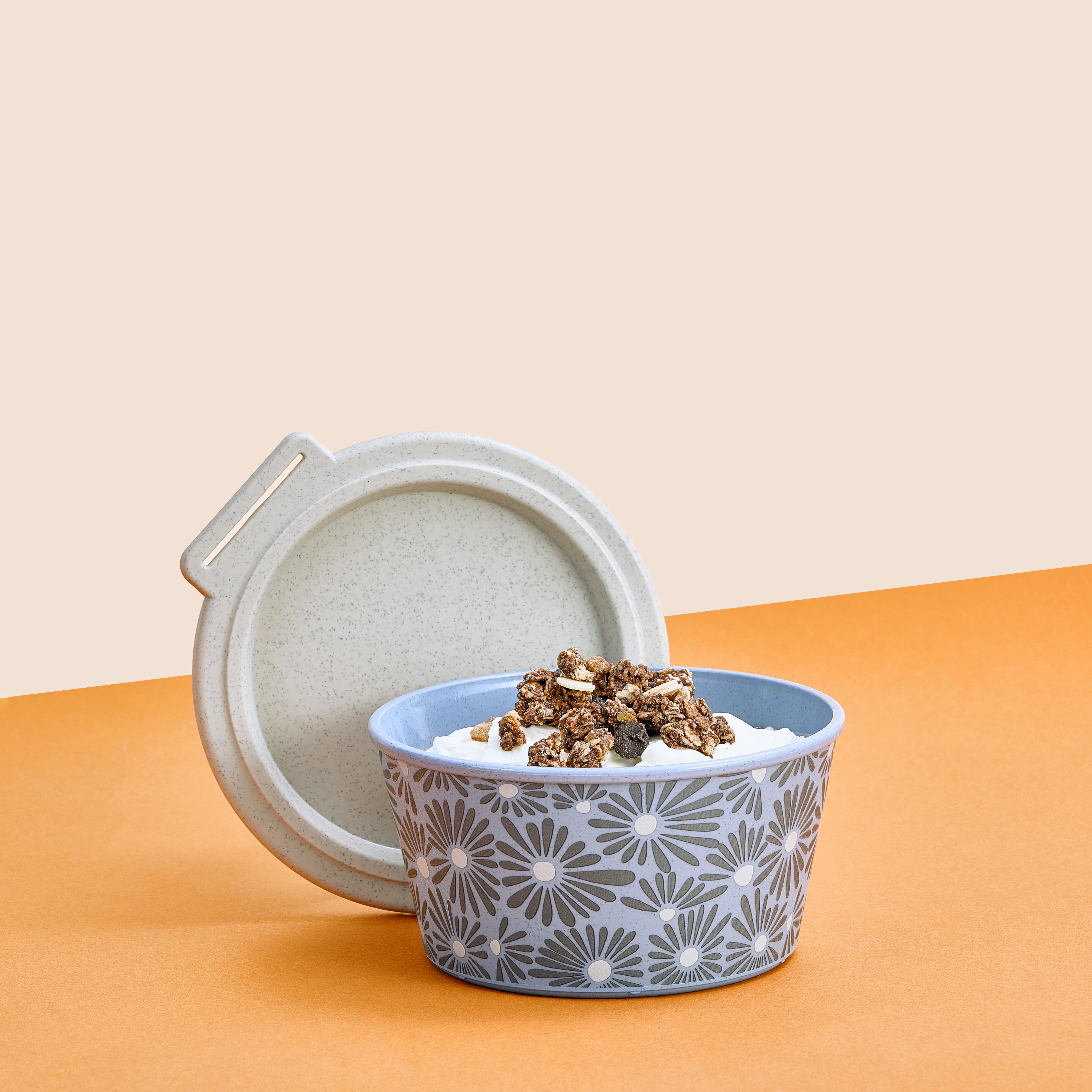 Schale mit Deckel BLOMSTER BOX 700ml DAISY