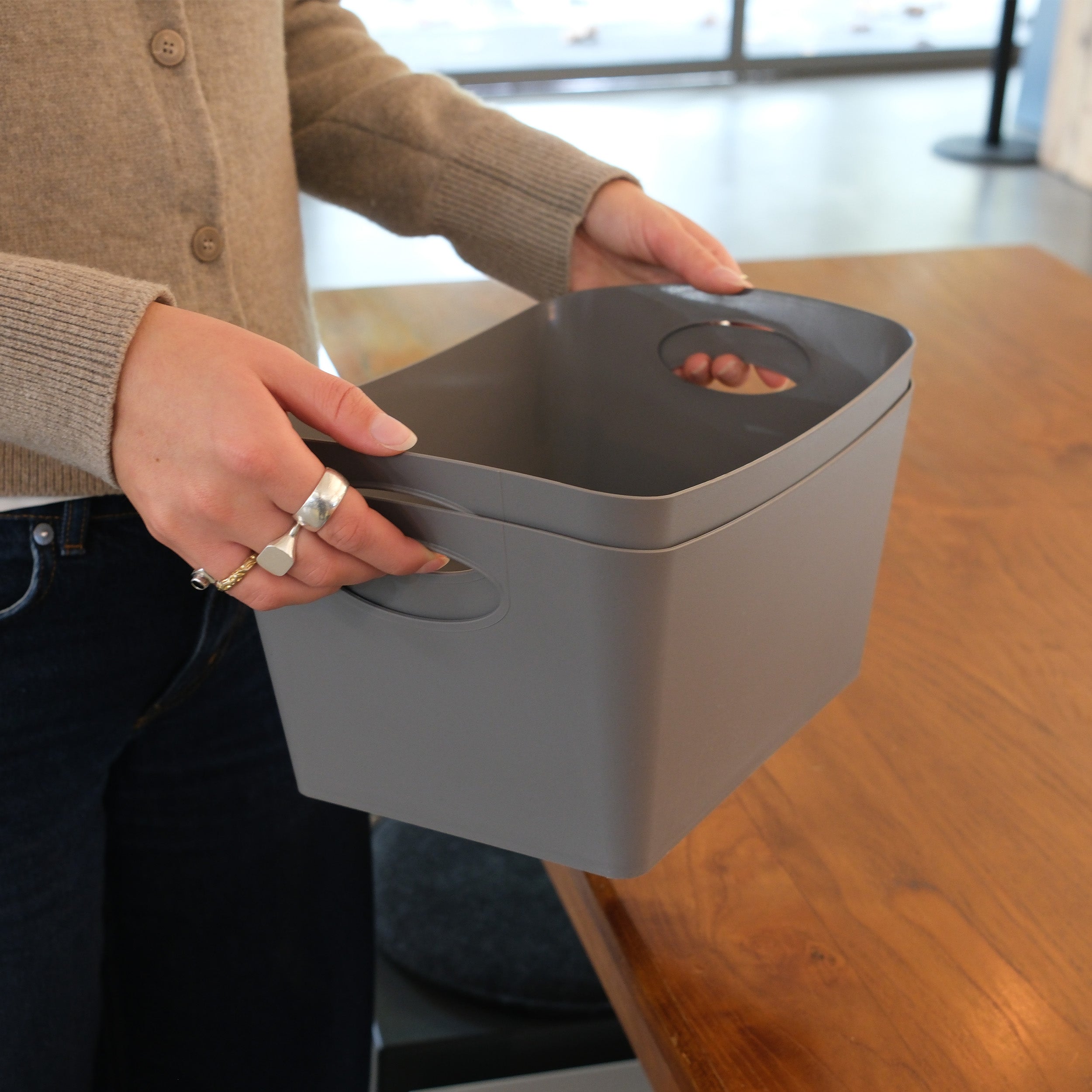 Aufbewahrungsbox BOXXX M 2er-Set