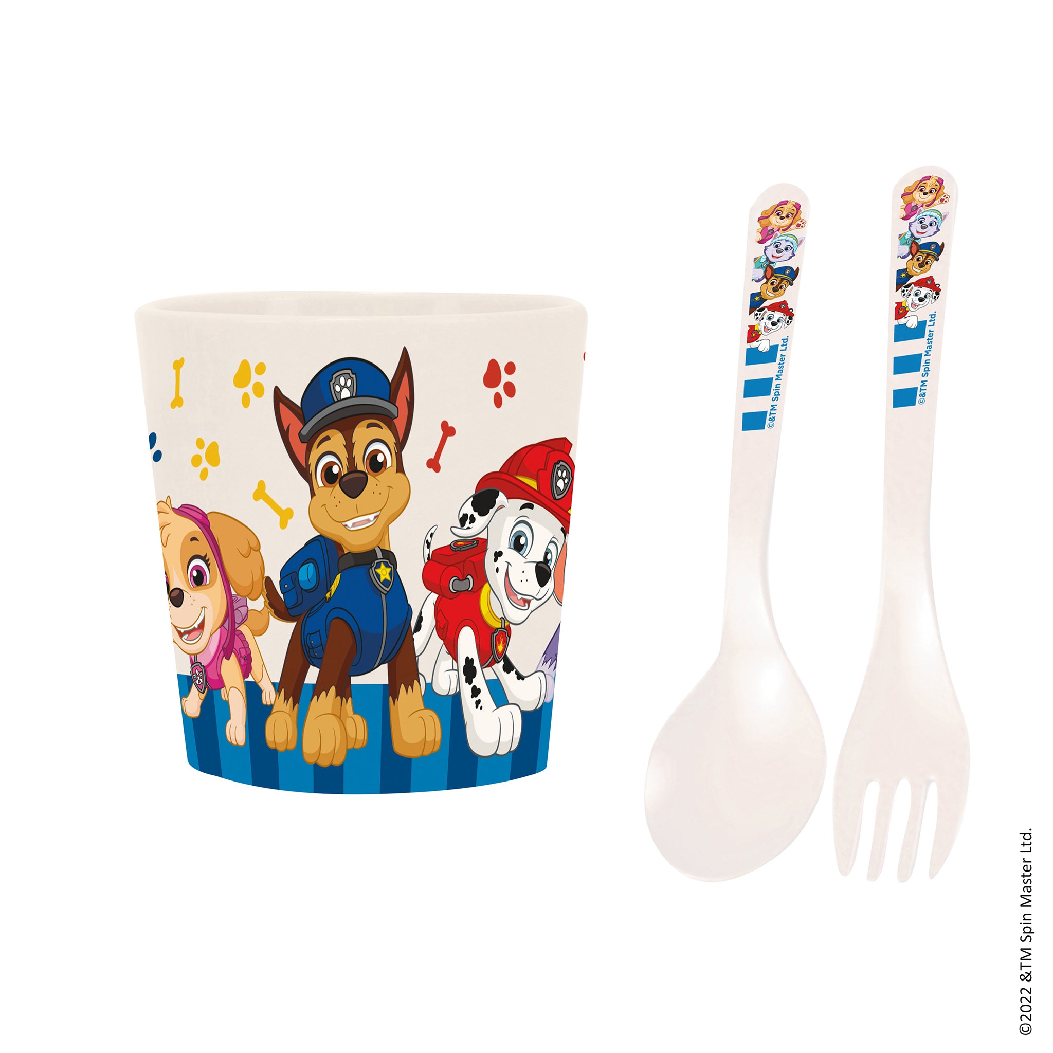koziol Becher + Besteckset EASY EATER SET PAW PATROL