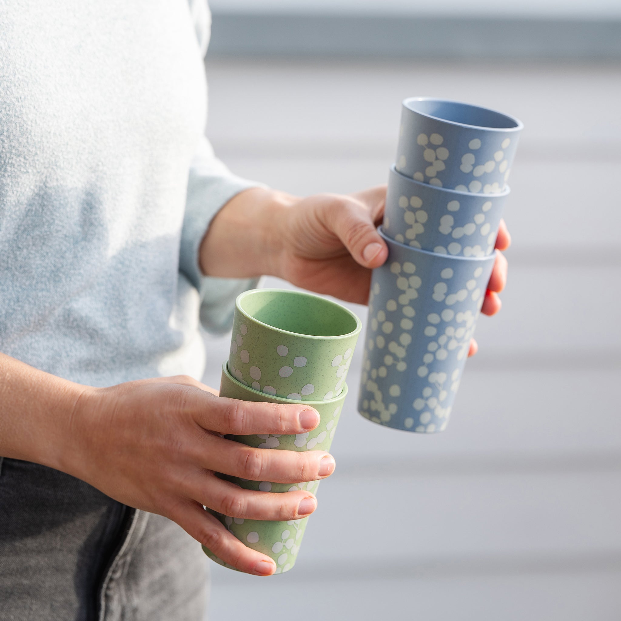 koziol Becher BLOMSTER CUP L DOT