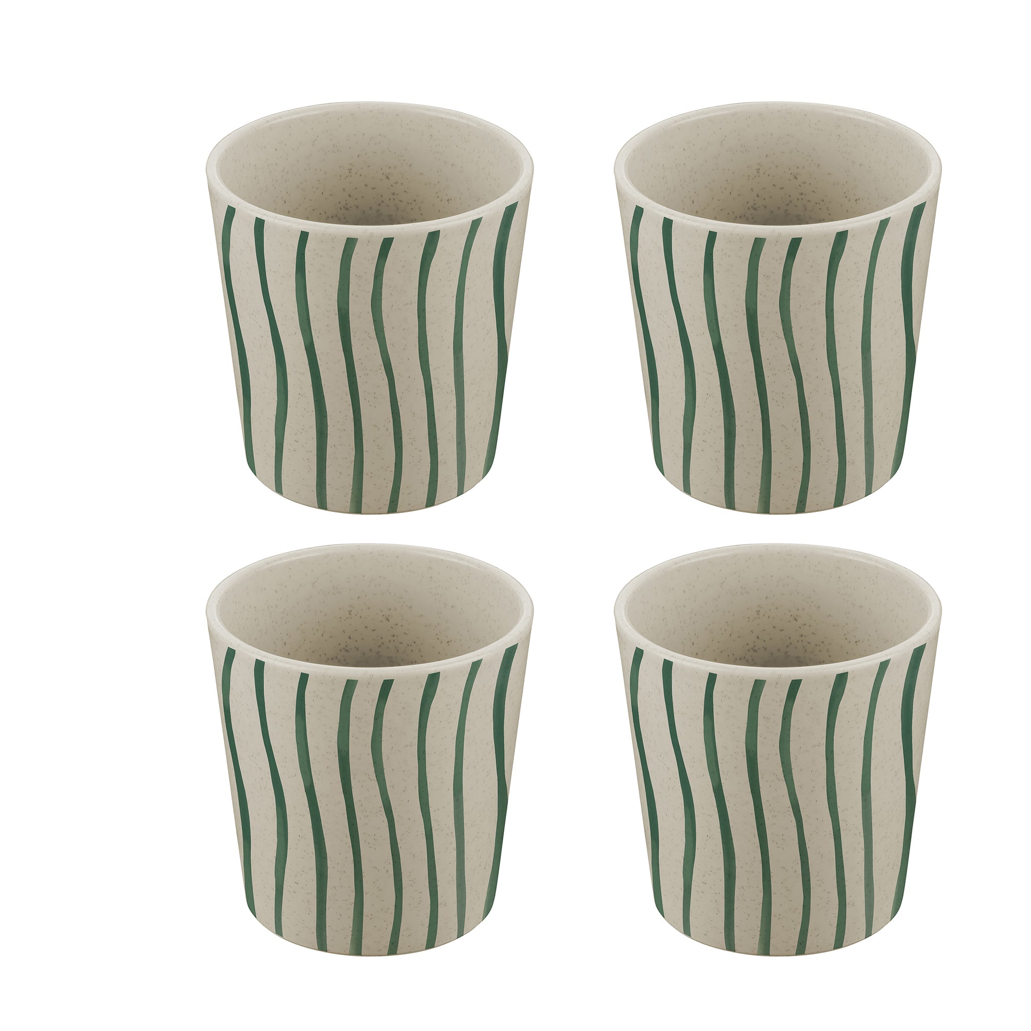koziol Becher CONNECT CUP S MONSTERA STRIPES