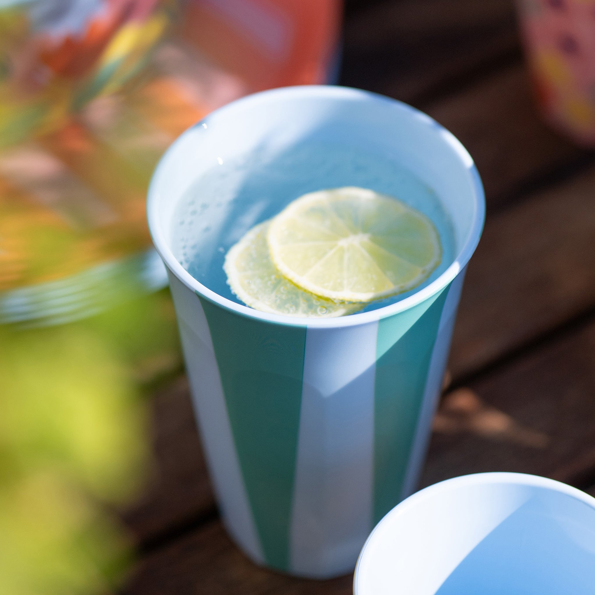 koziol Becher NORA CUP L STRIPES