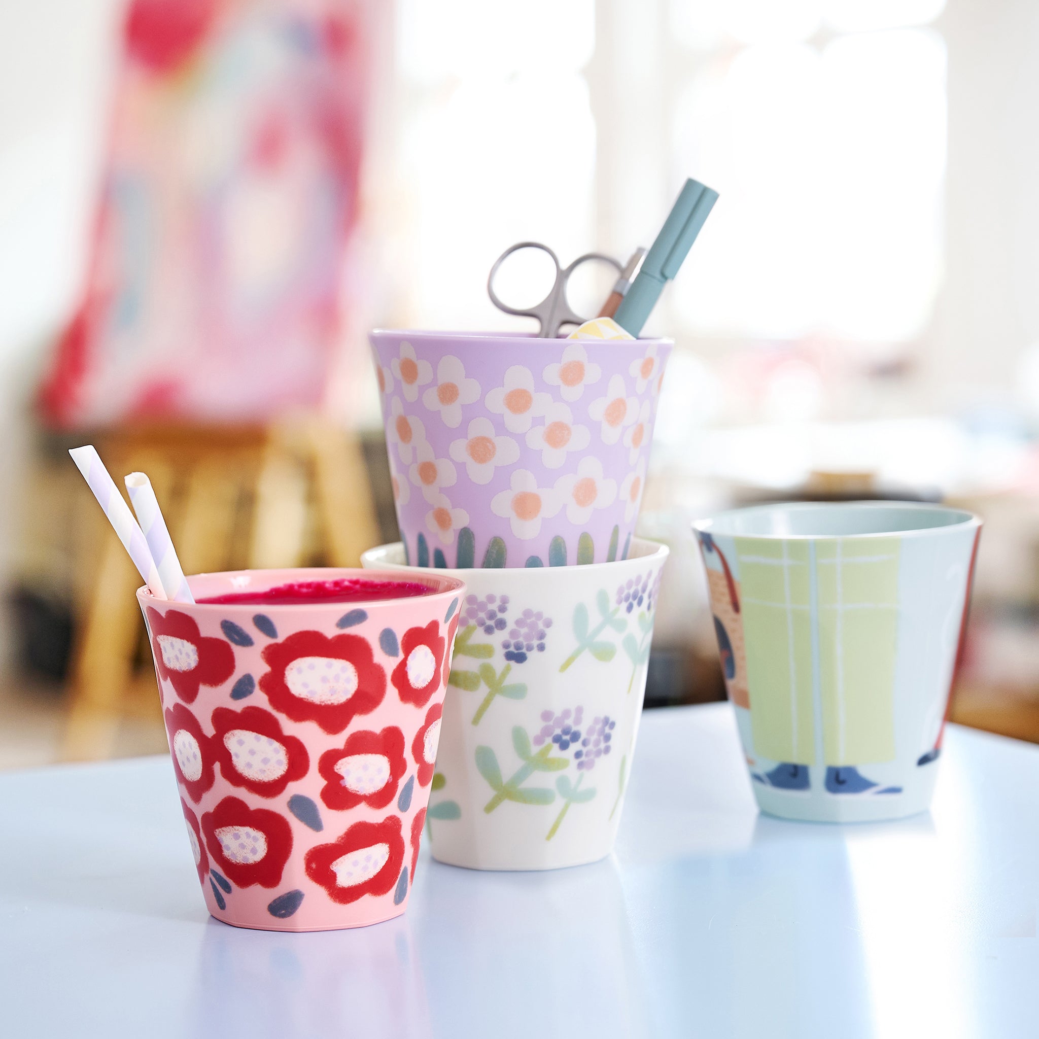 koziol Becher NORA CUP M BLOOMIES DAISY