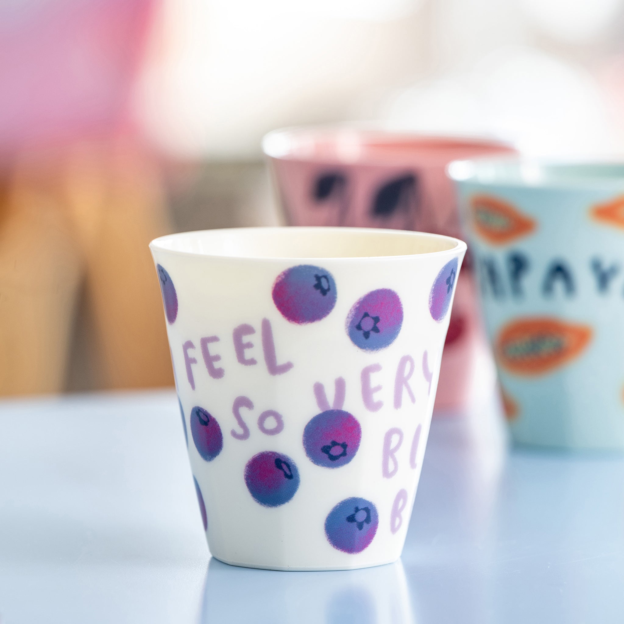 koziol Becher NORA CUP M JUICIES BLUEBERRY