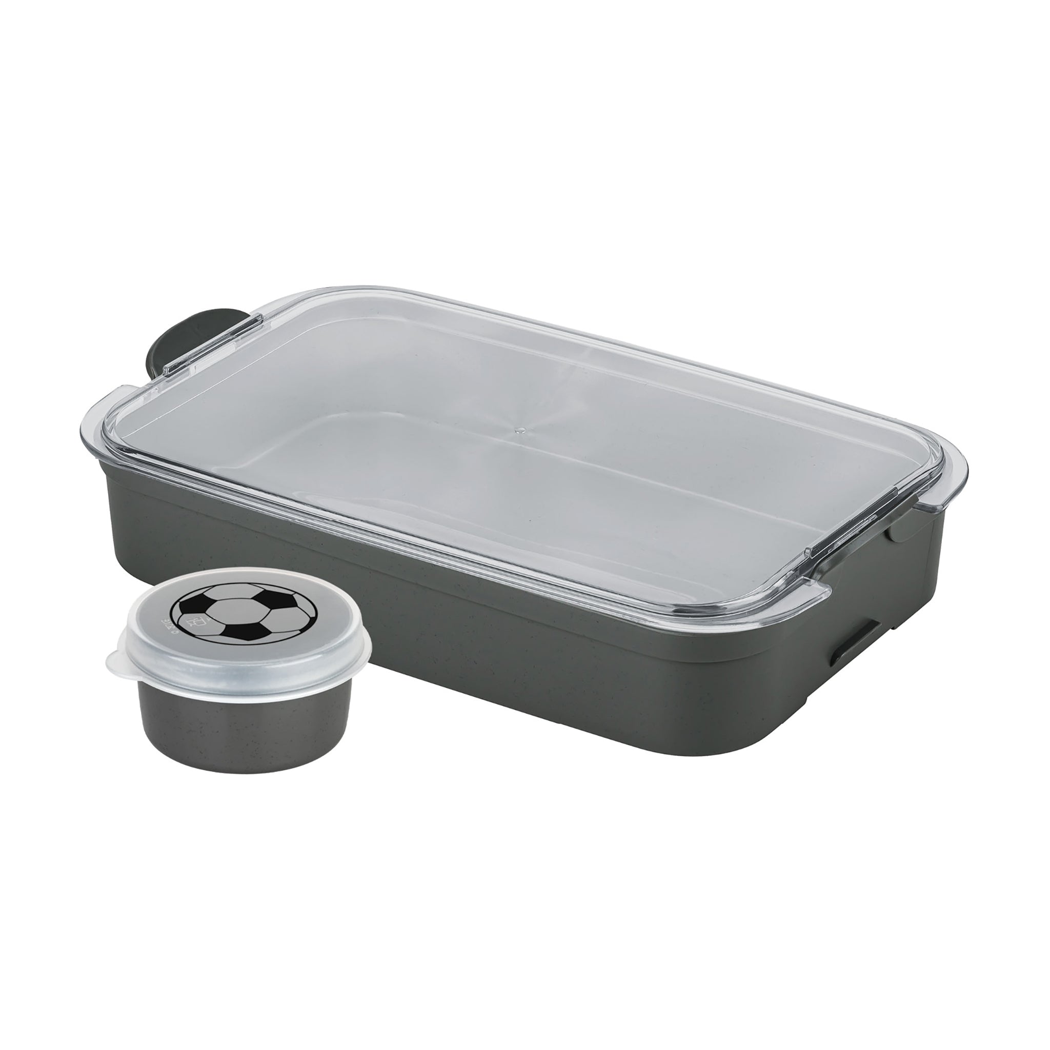 koziol Bentobox mit Deckel +bedruckte Dose STAKK BOX 0,7