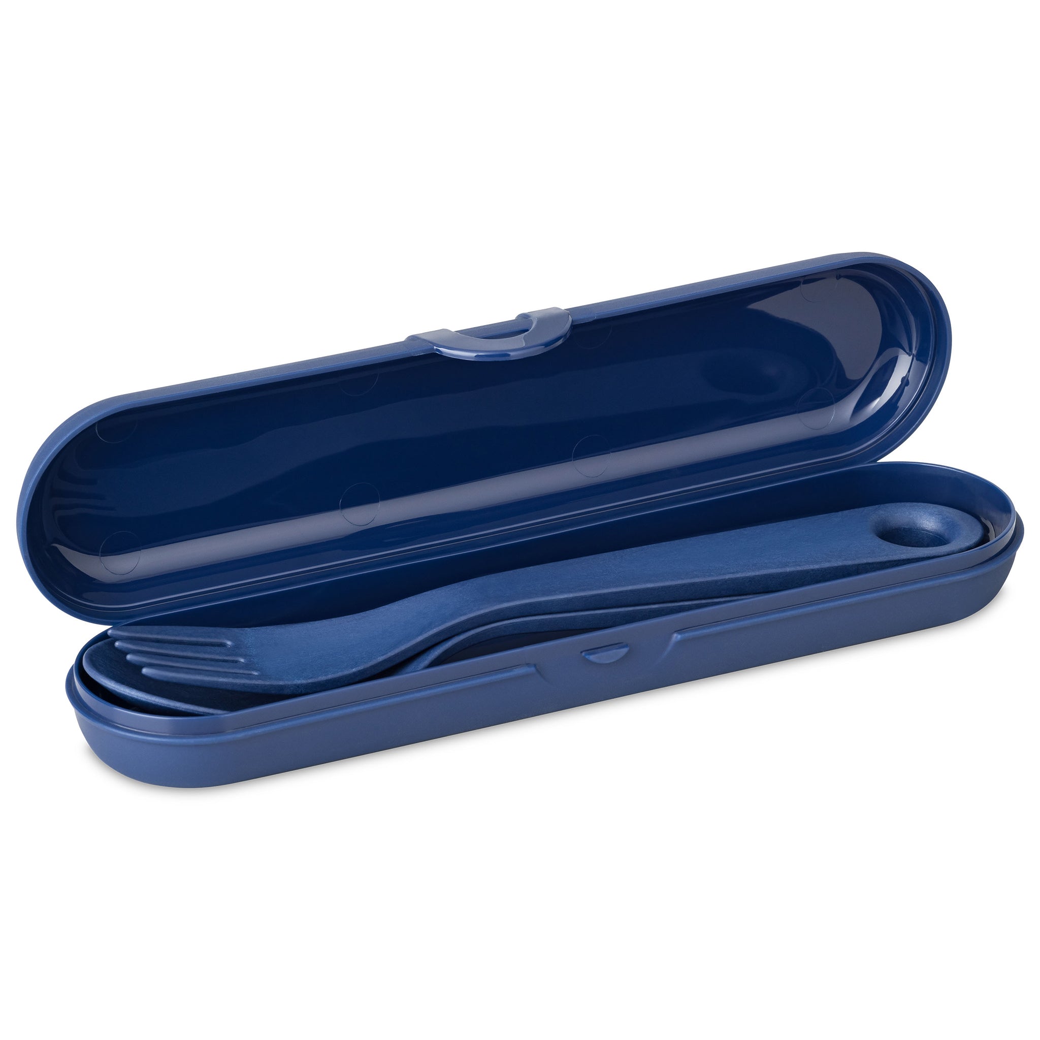 koziol Besteck Etui + Besteckset 2-teilig TWIST READY SNACK