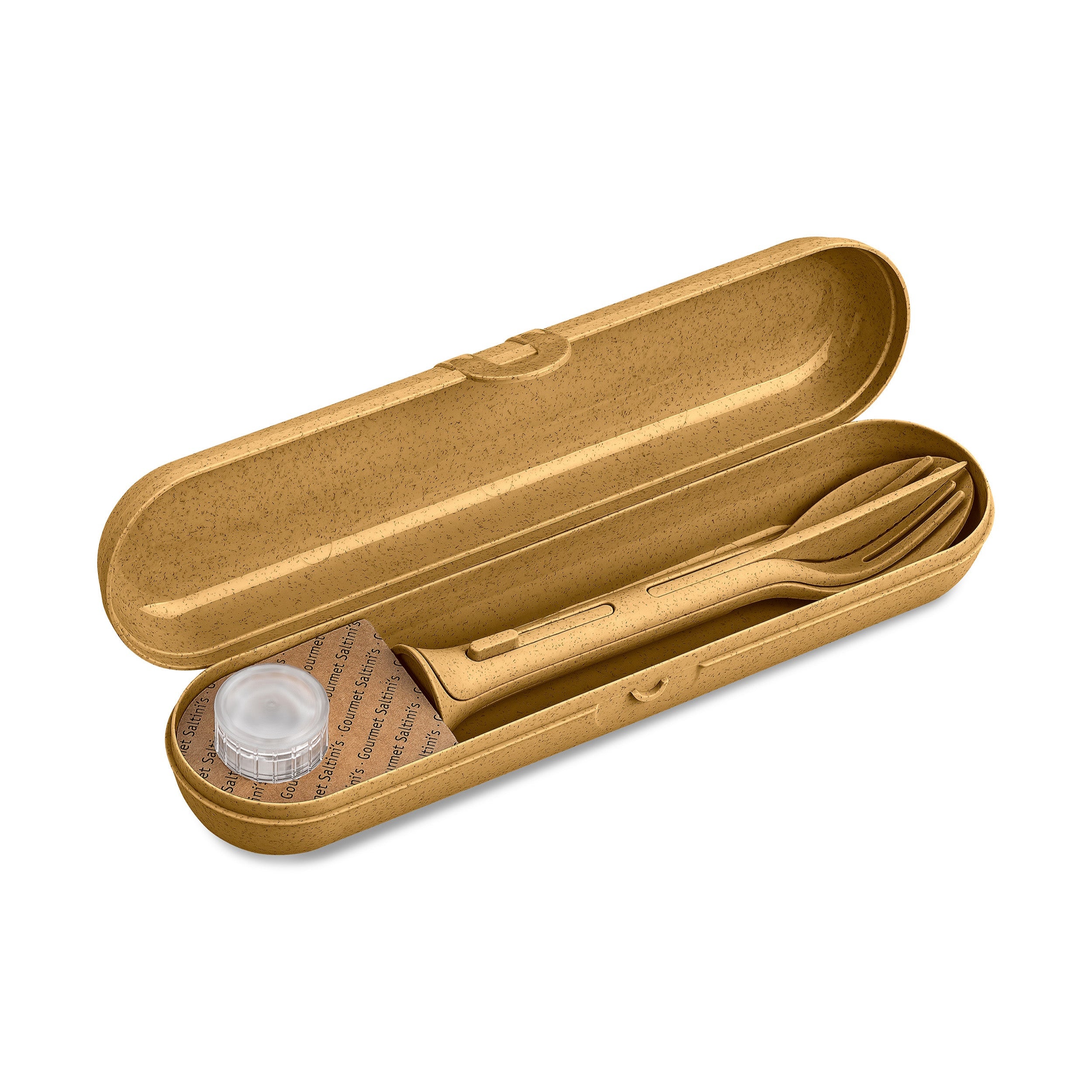 koziol Besteck Etui + Besteckset KLIKK POCKET READY