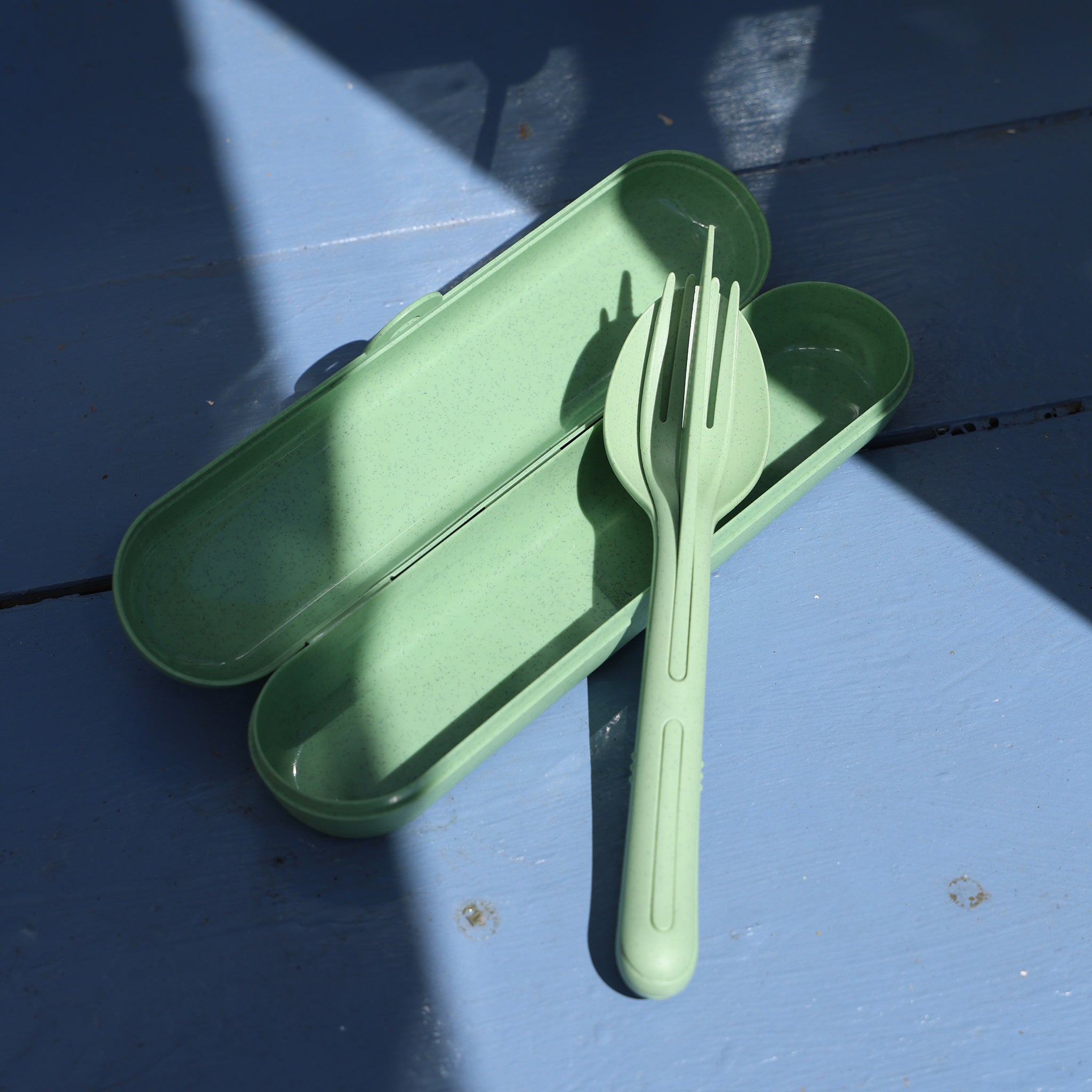 koziol Besteck Etui + Besteckset KLIKK READY