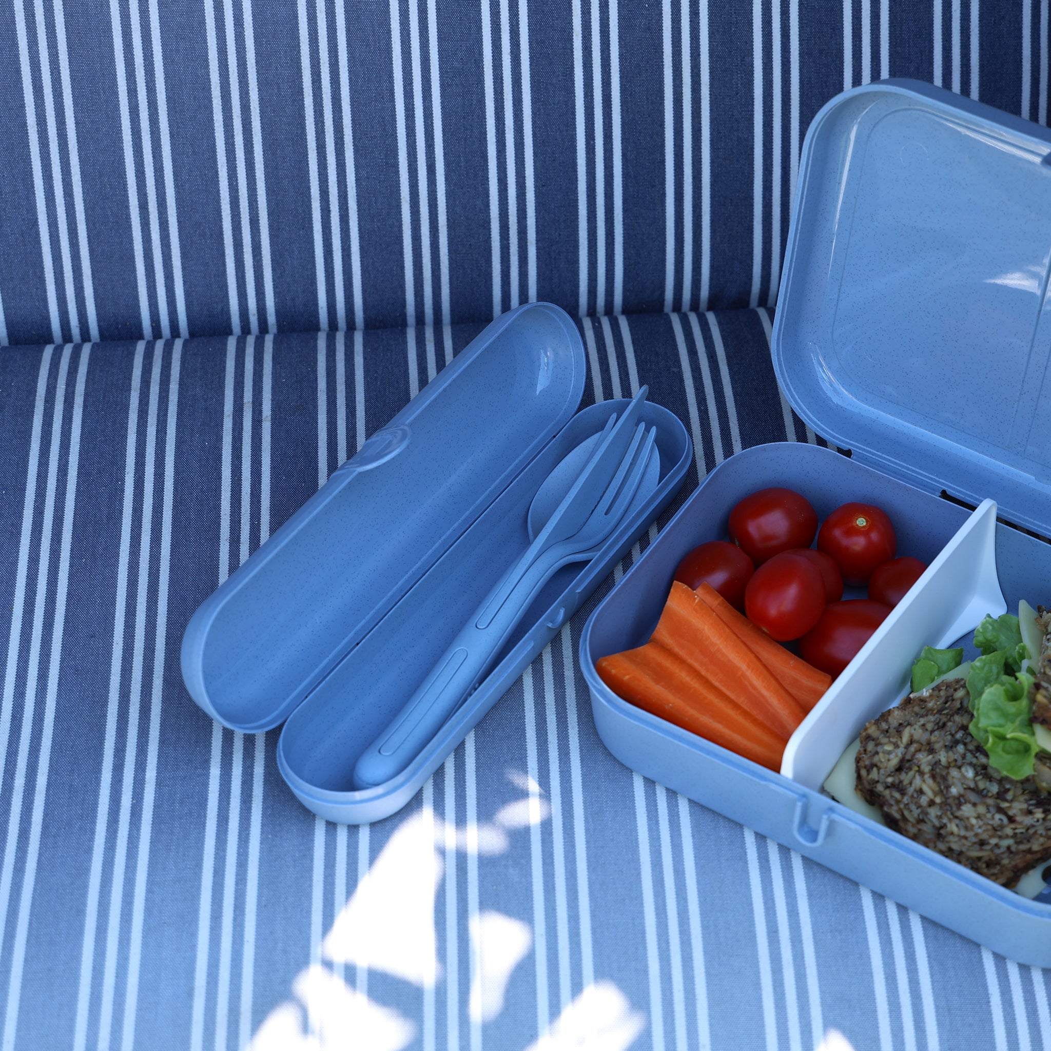 koziol Besteck Etui + Besteckset KLIKK READY