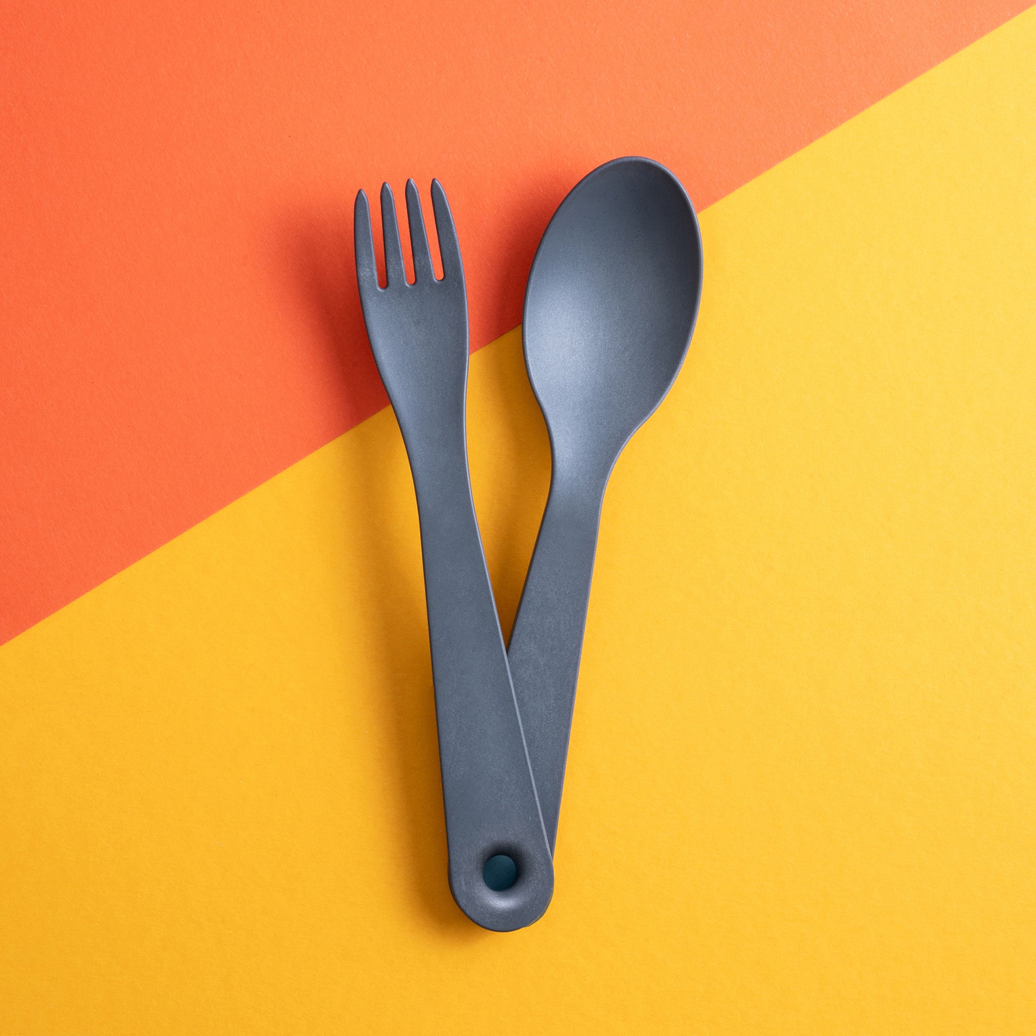 koziol Besteck Set 2-teilig TWIST SNACK