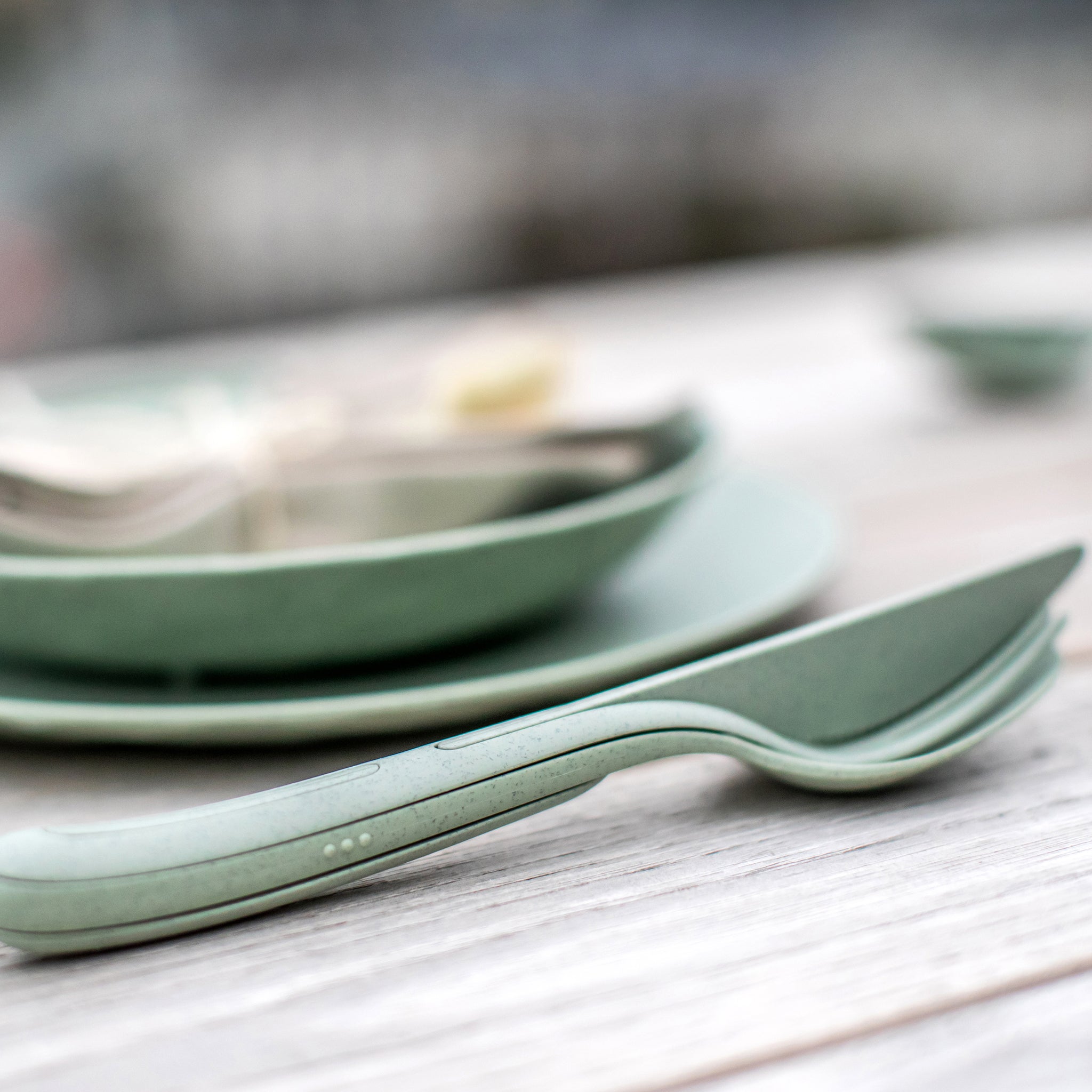 koziol Besteck-Set 3-teilig KLIKK