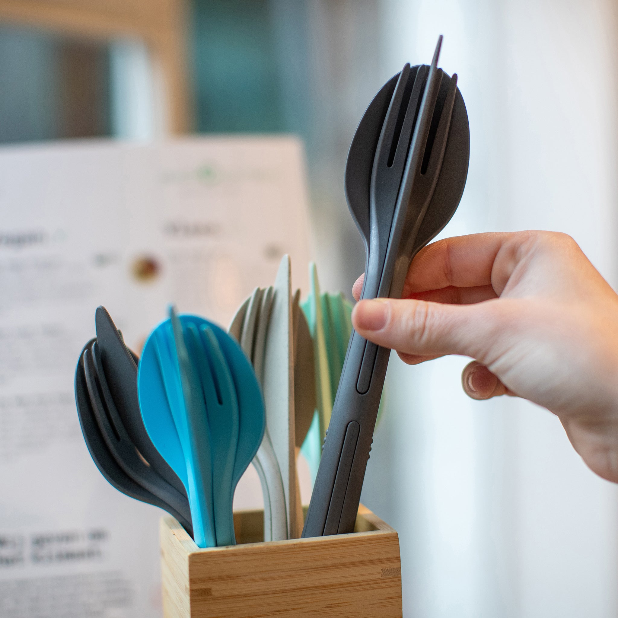 koziol Besteck-Set 3-teilig KLIKK