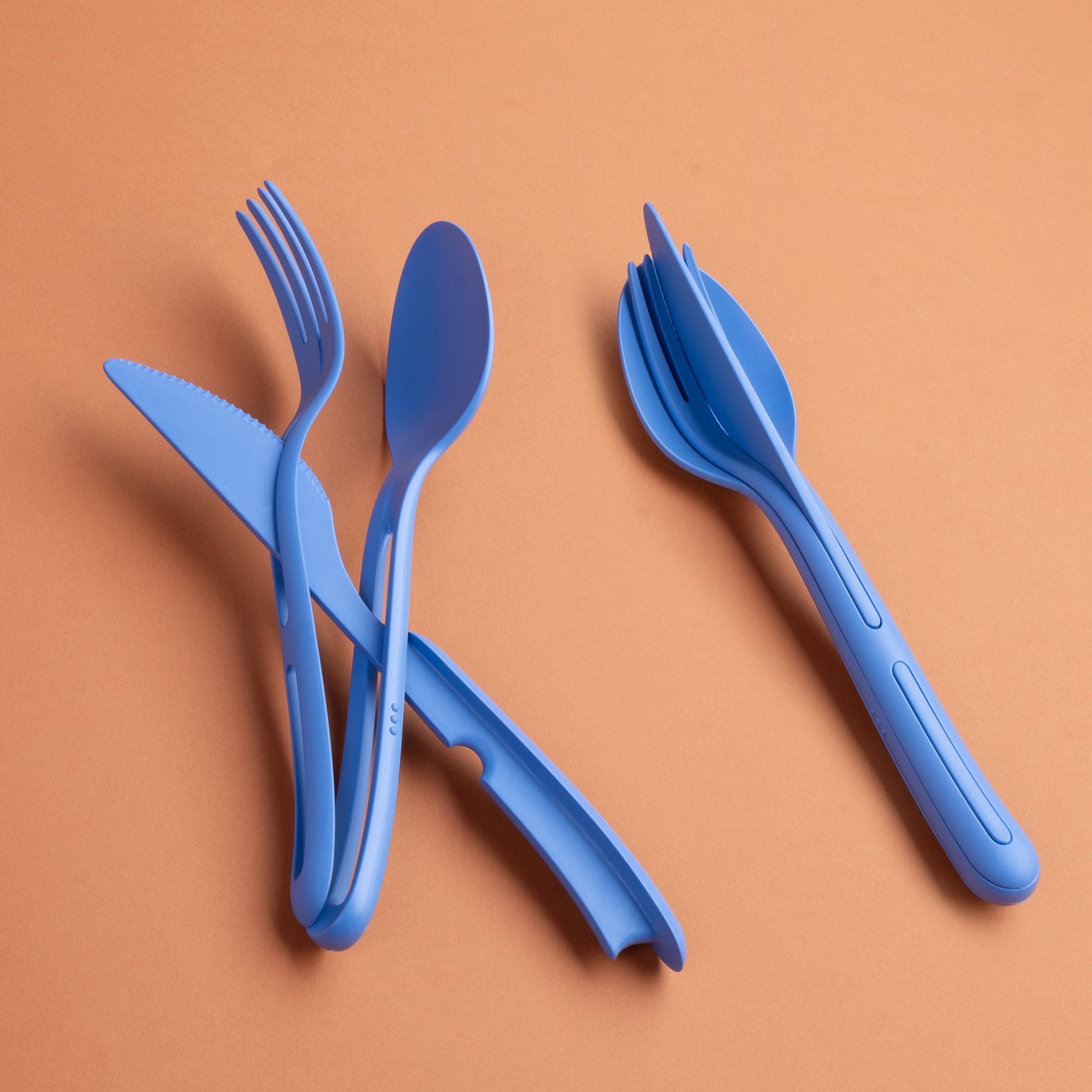 koziol Besteck-Set 3-teilig KLIKK