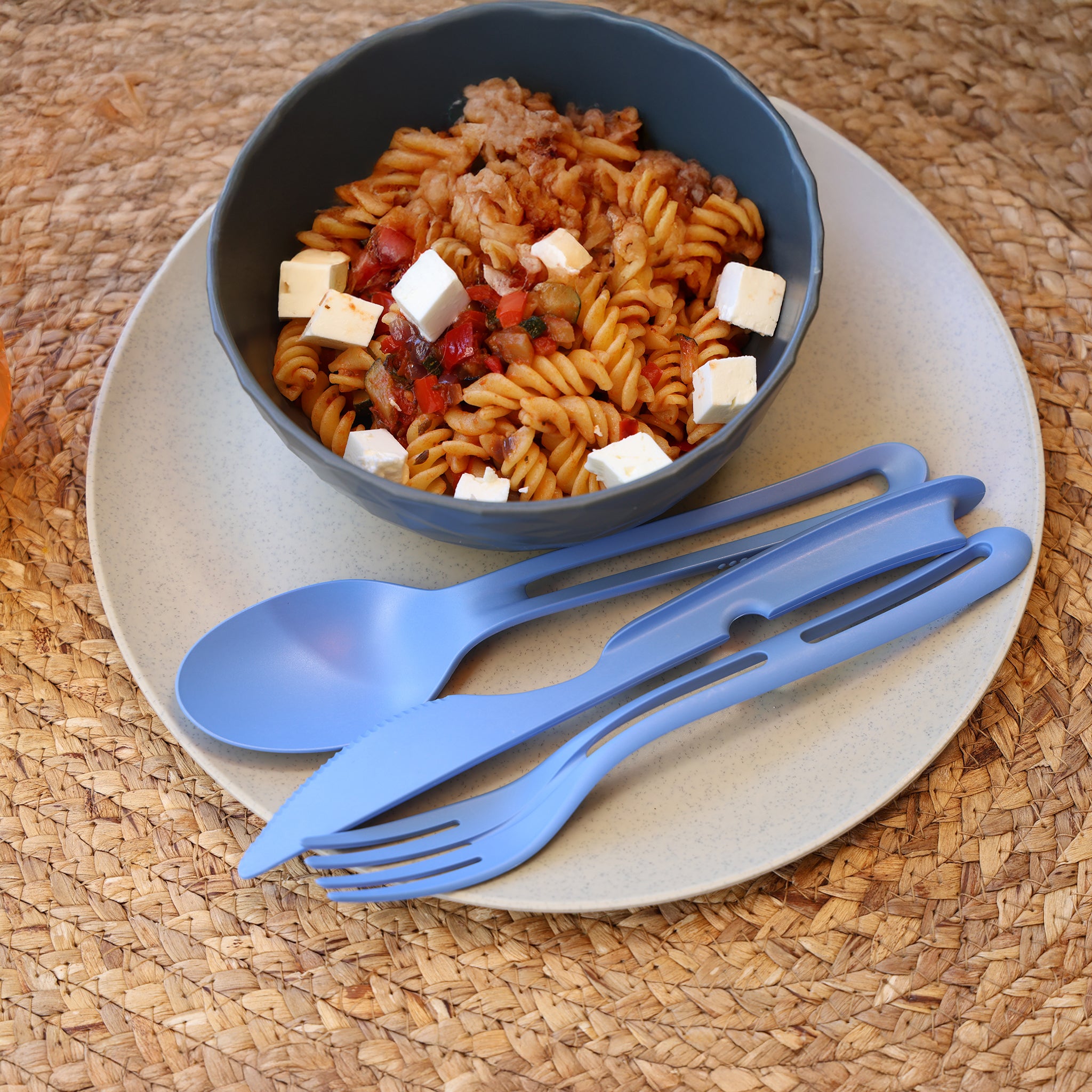 koziol Besteck-Set 3-teilig KLIKK