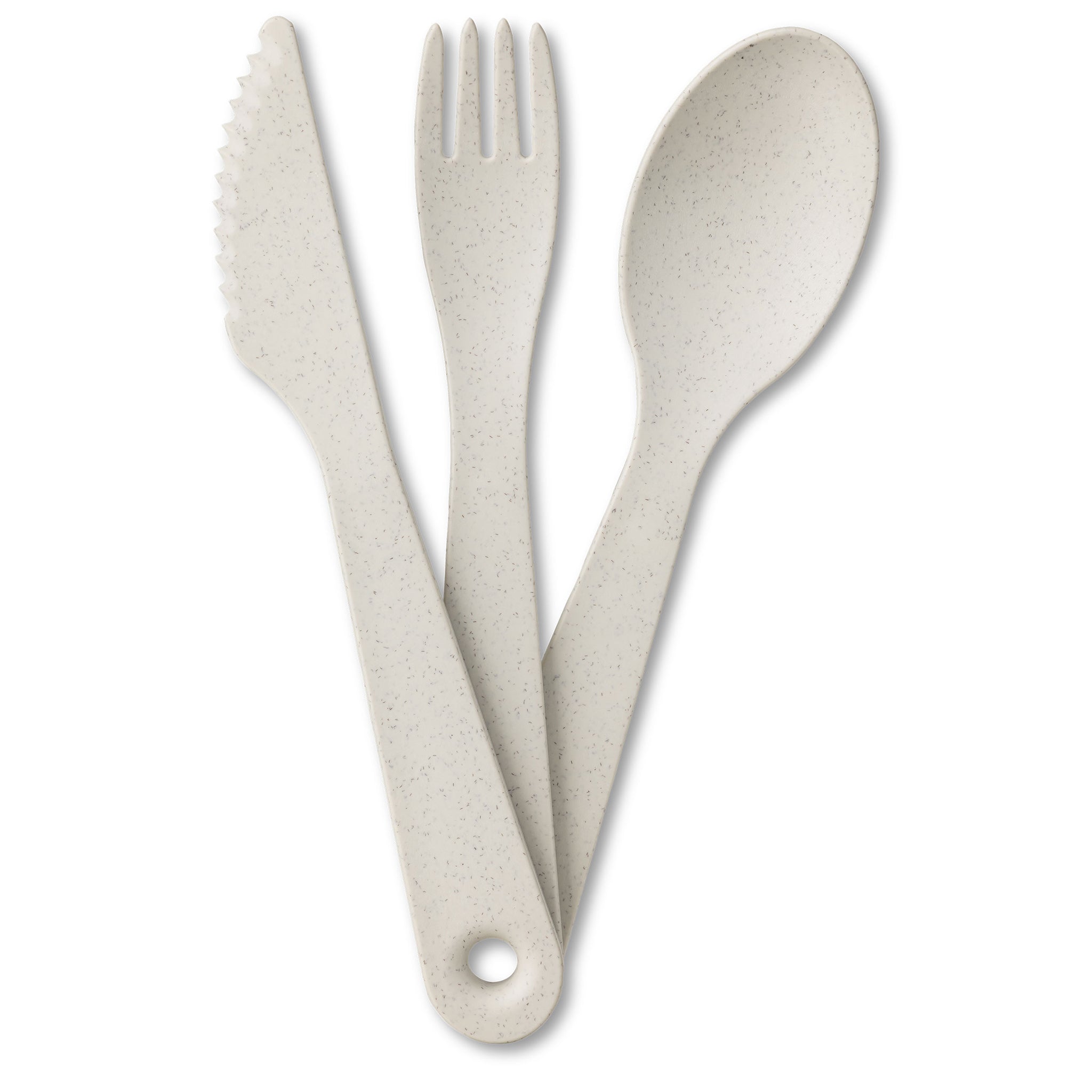 koziol Besteck Set 3-teilig TWIST