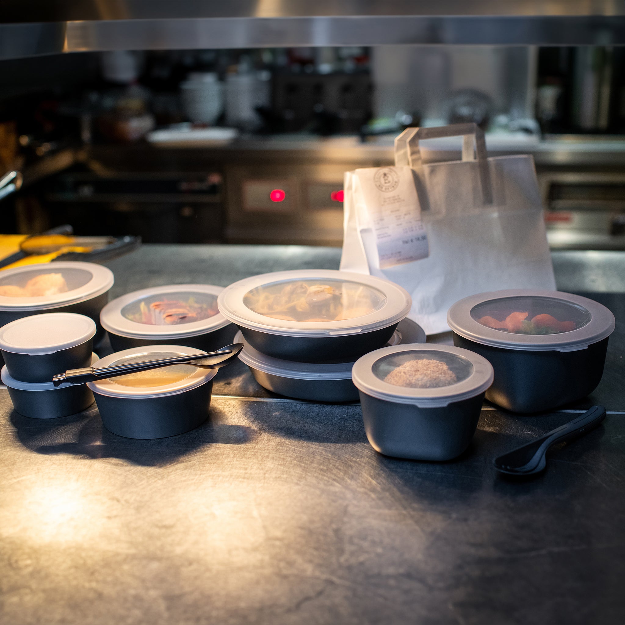 koziol Box mit transparentem Deckel CONNECT BOX 1