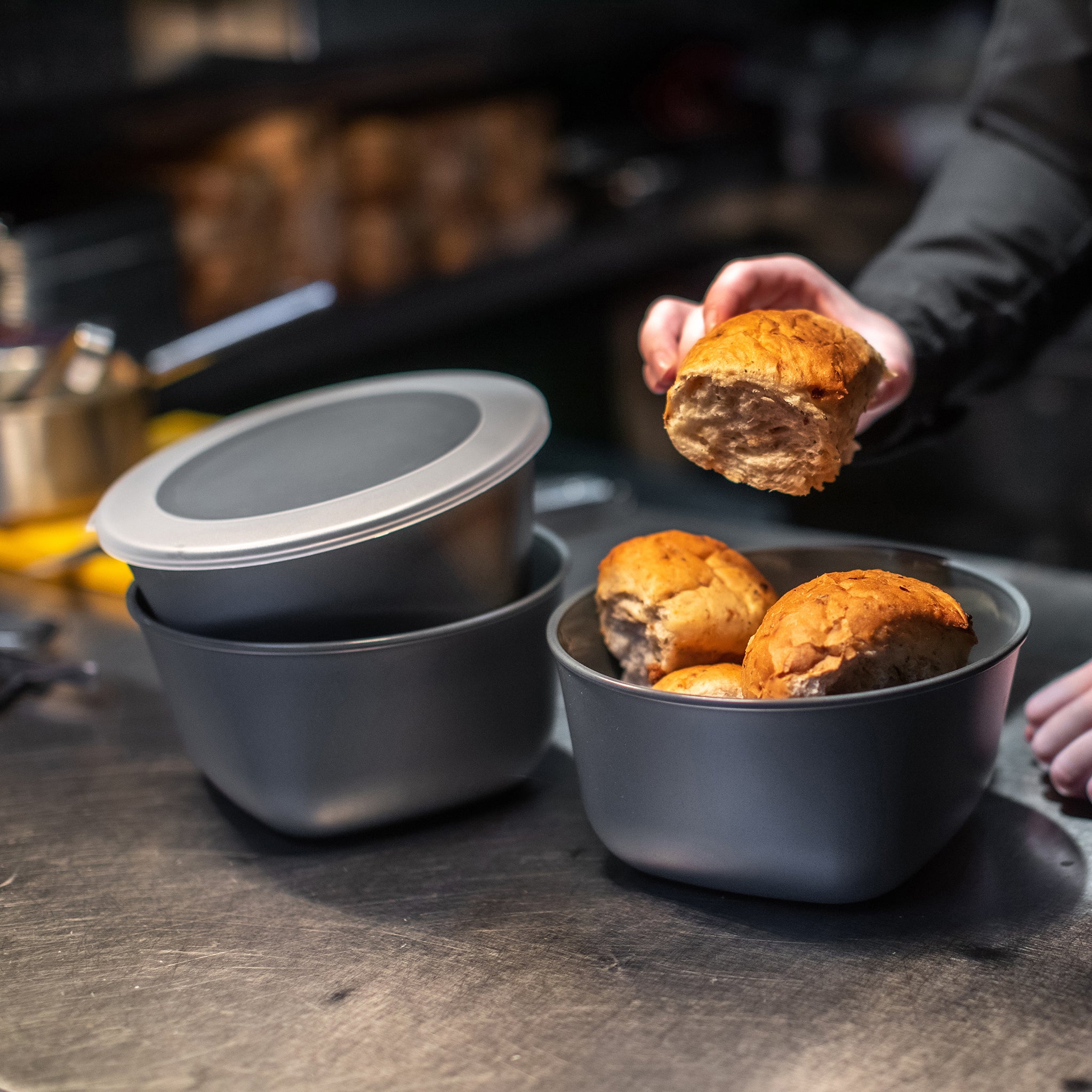 koziol Box mit transparentem Deckel CONNECT BOX 2