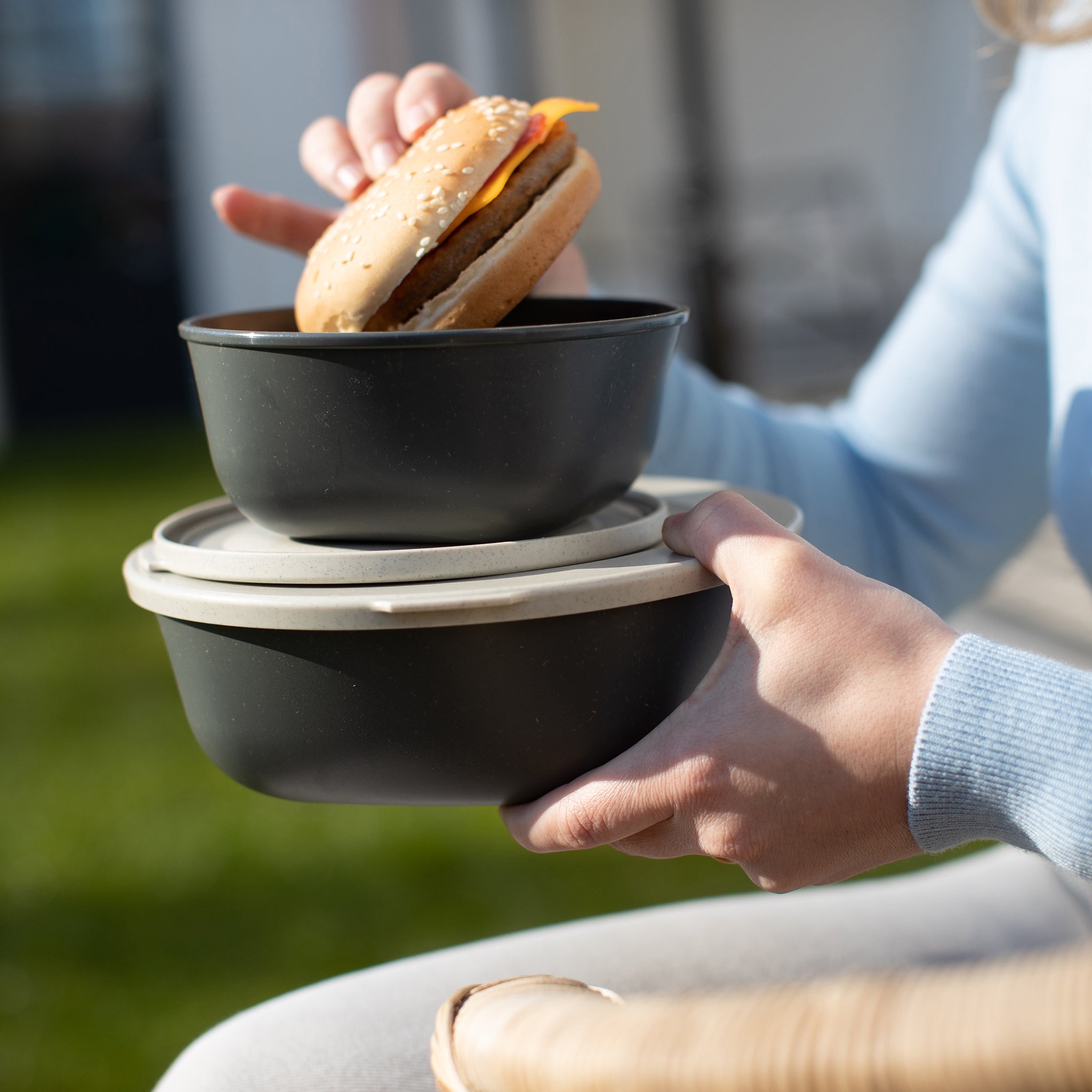 koziol Box Set mit Deckel CONNECT BOX SET KOPENHAGEN