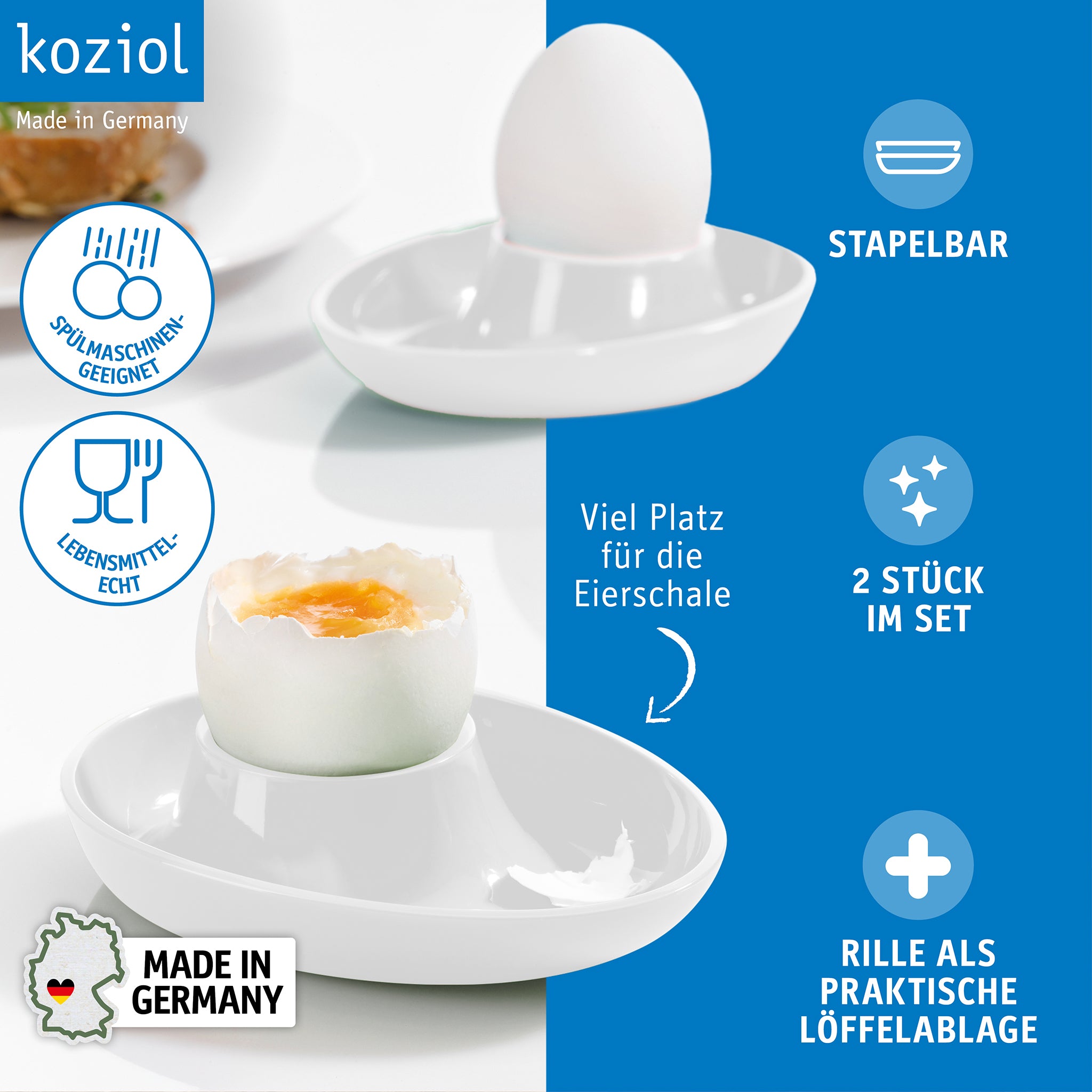 koziol Eierbecher COLUMBUS