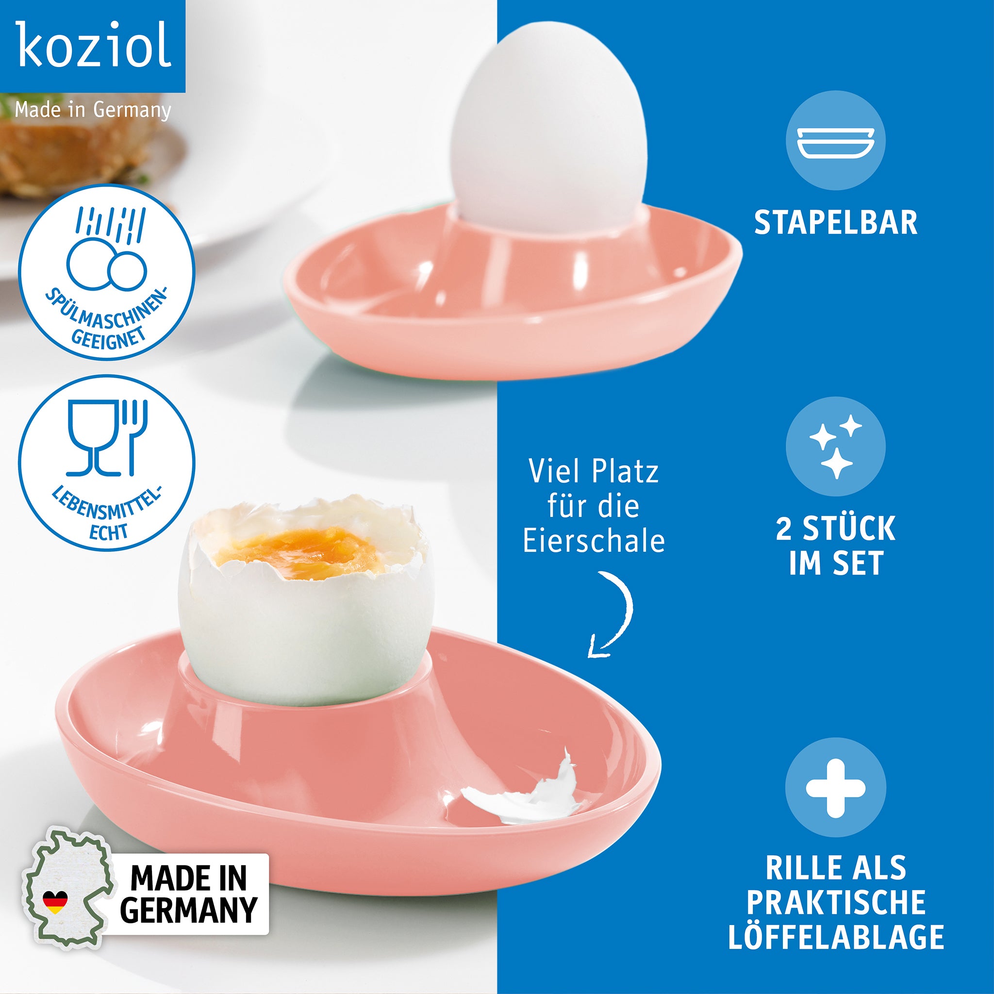 koziol Eierbecher COLUMBUS