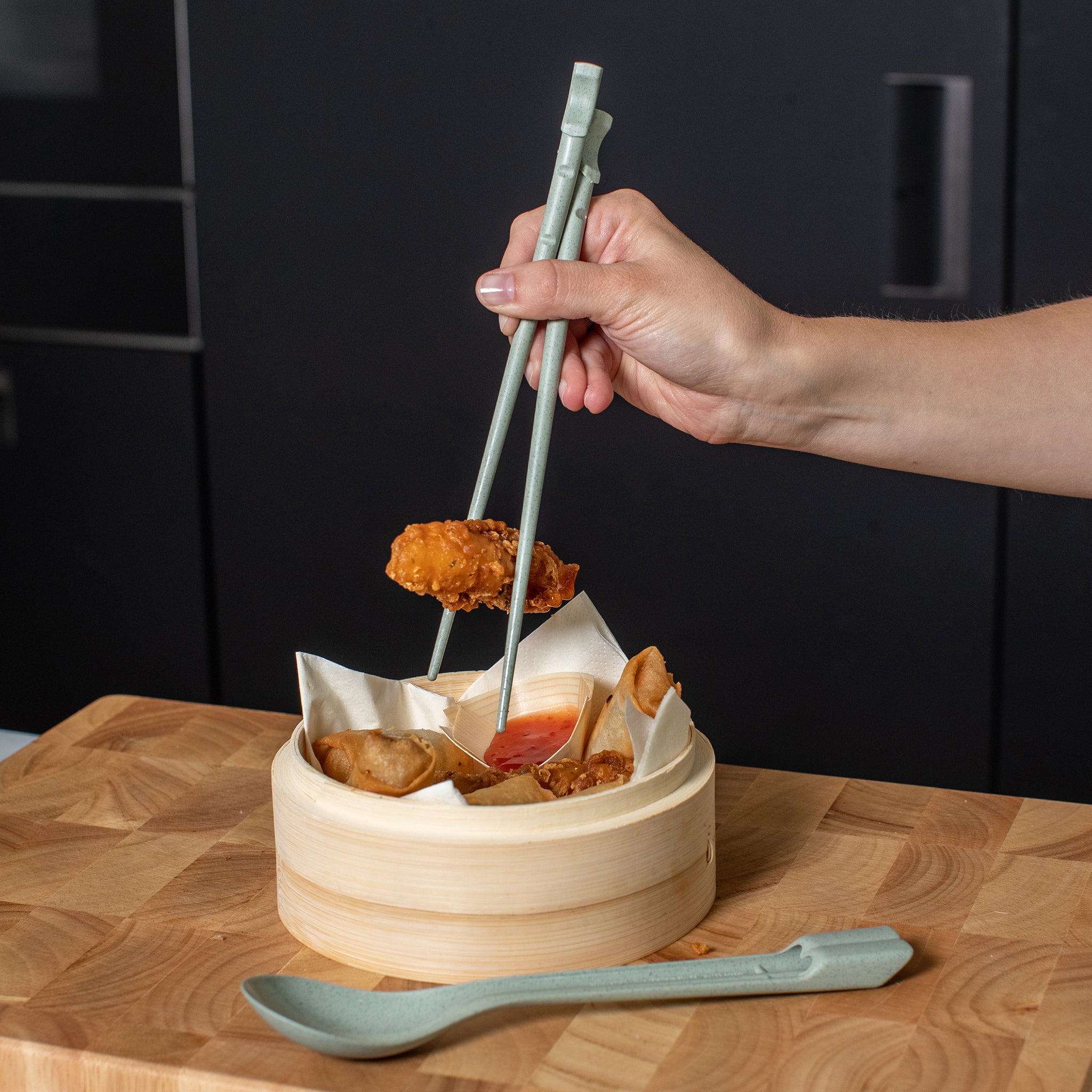 koziol Essstäbchen-Löffel-Set DYNASTY