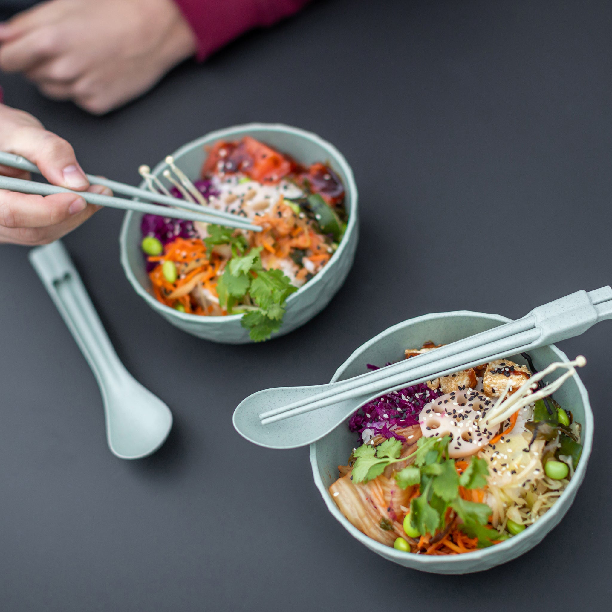 koziol Essstäbchen-Löffel-Set DYNASTY