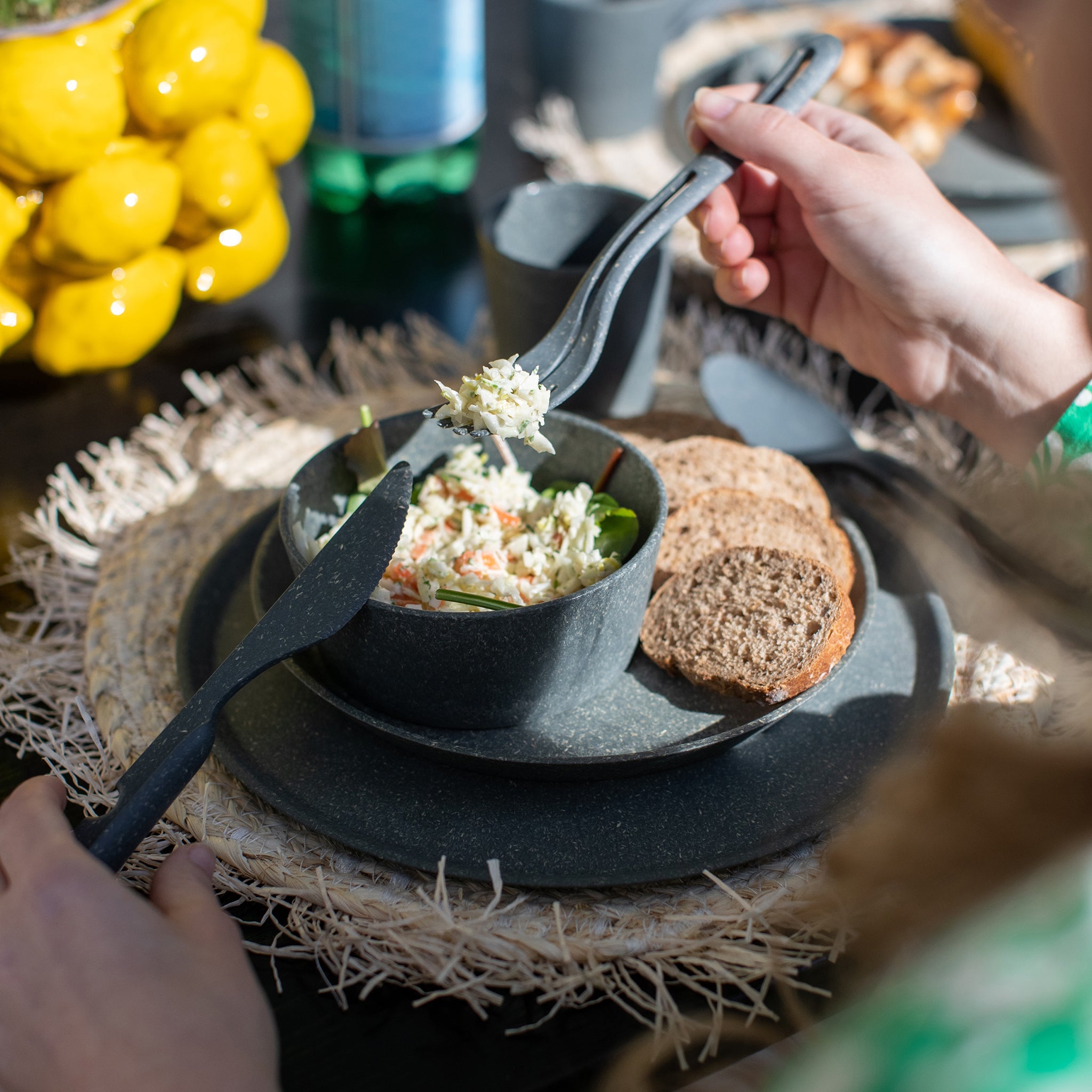 koziol Geschirrset 10-teilig CONNECT SET HELSINKI