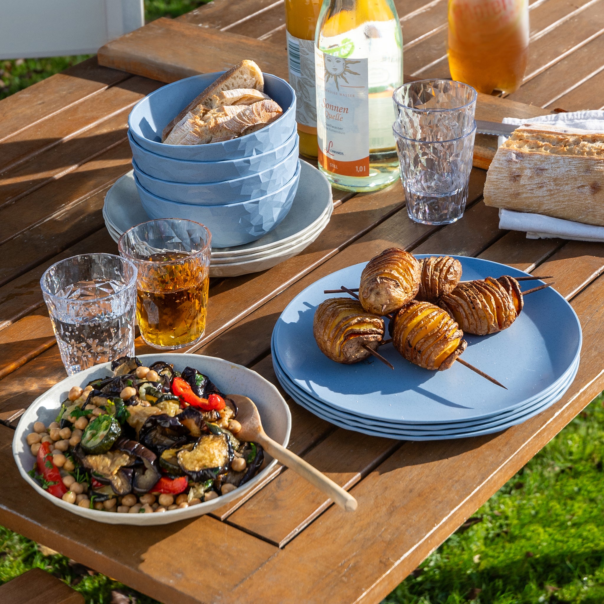 koziol Geschirrset 16-teilig CLUB SET GÖTEBORG