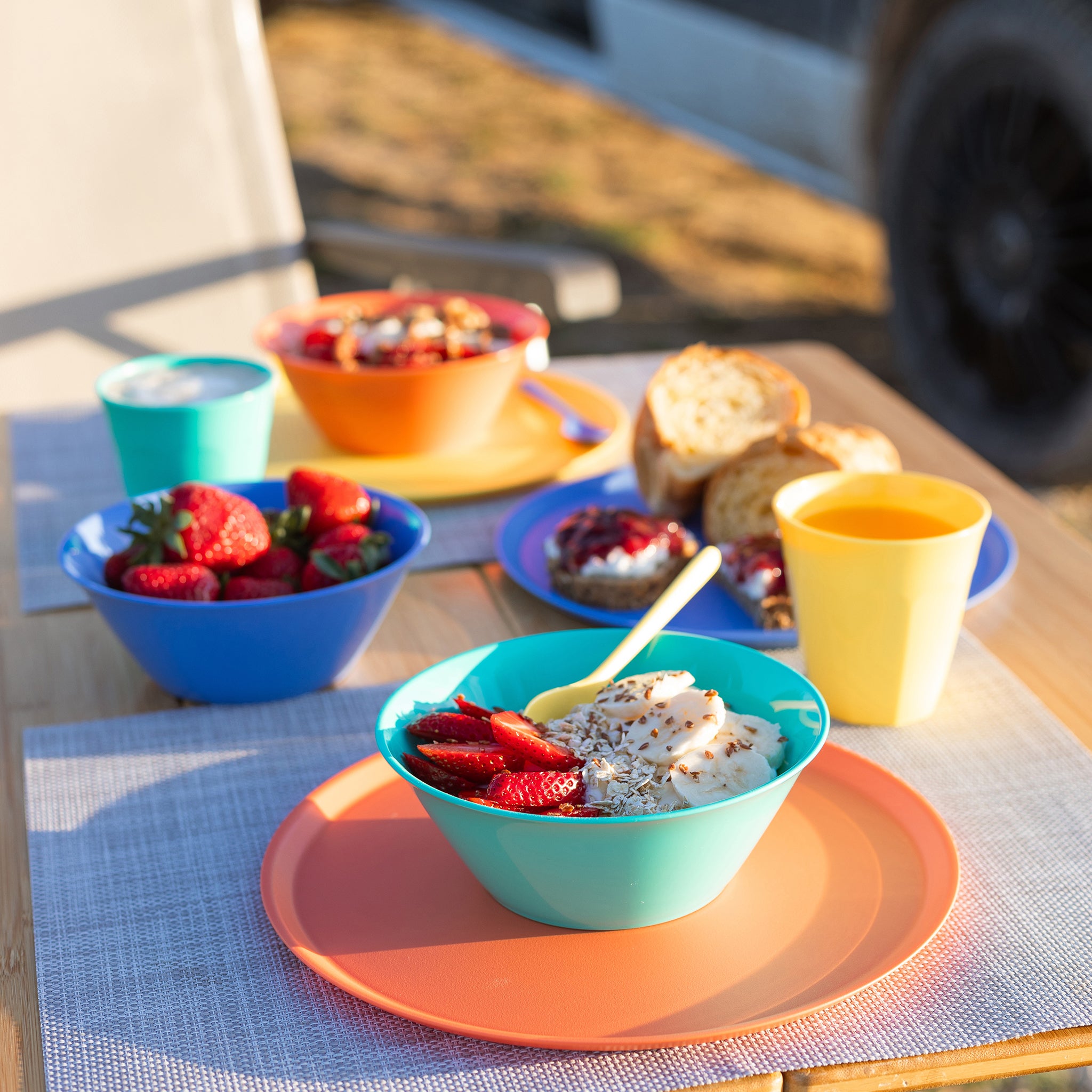 koziol Geschirrset 16-teilig NORA SET LOLLIPOP