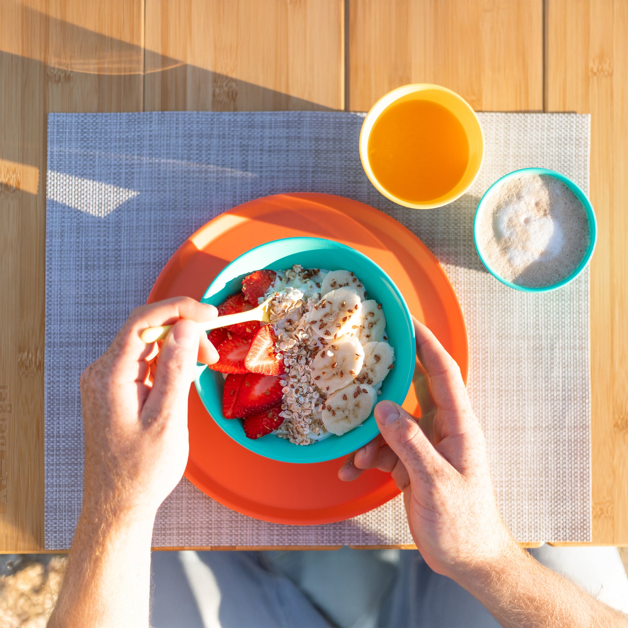 koziol Geschirrset 16-teilig NORA SET LOLLIPOP