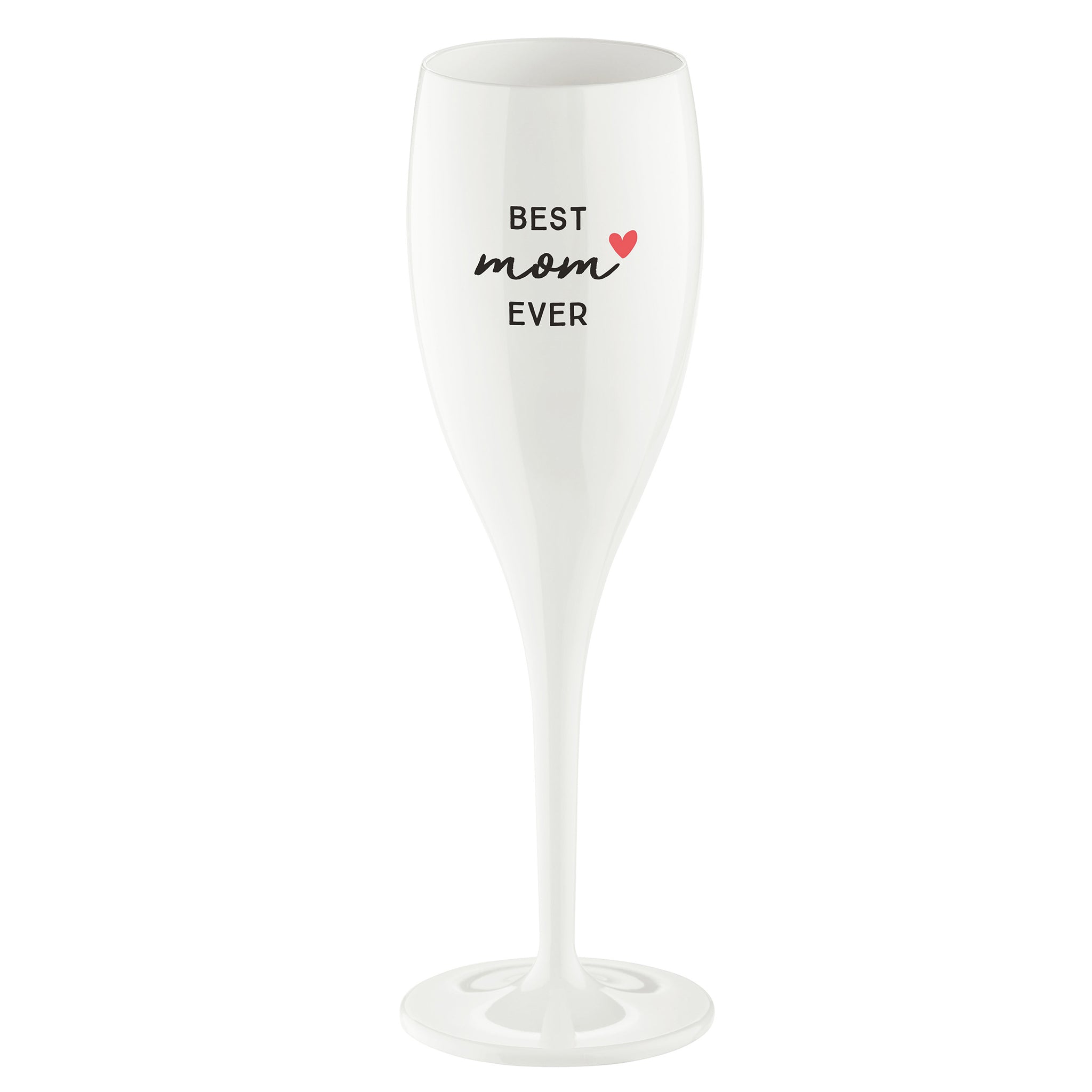 koziol Glas mit Druck CHEERS No. 1 BEST MOM EVER