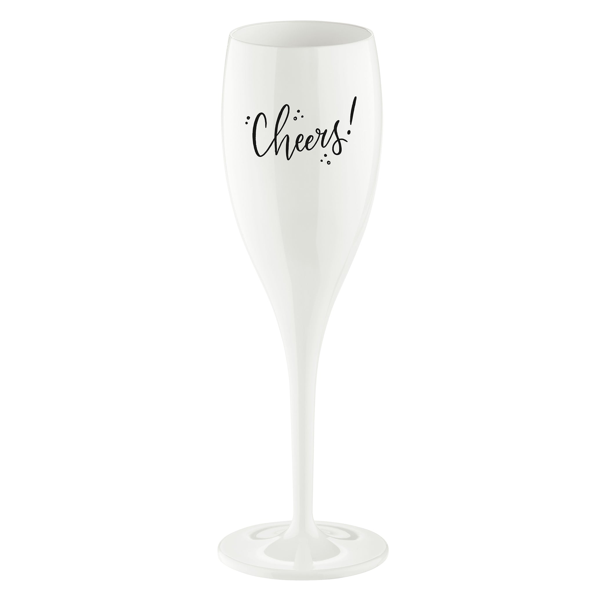 koziol Glas mit Druck CHEERS No. 1 CHEERS