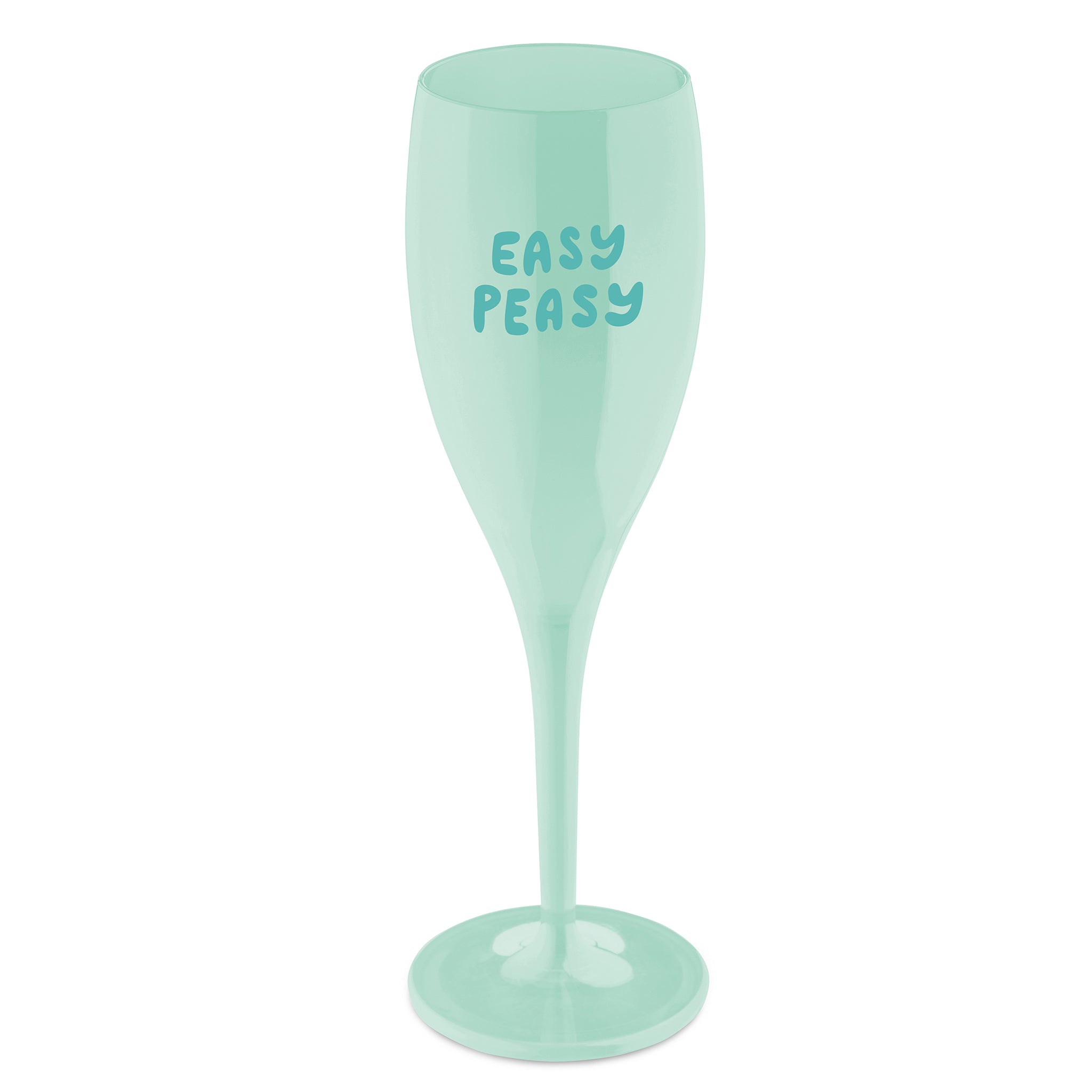 koziol Glas mit Druck CHEERS No. 1 EASY PEASY
