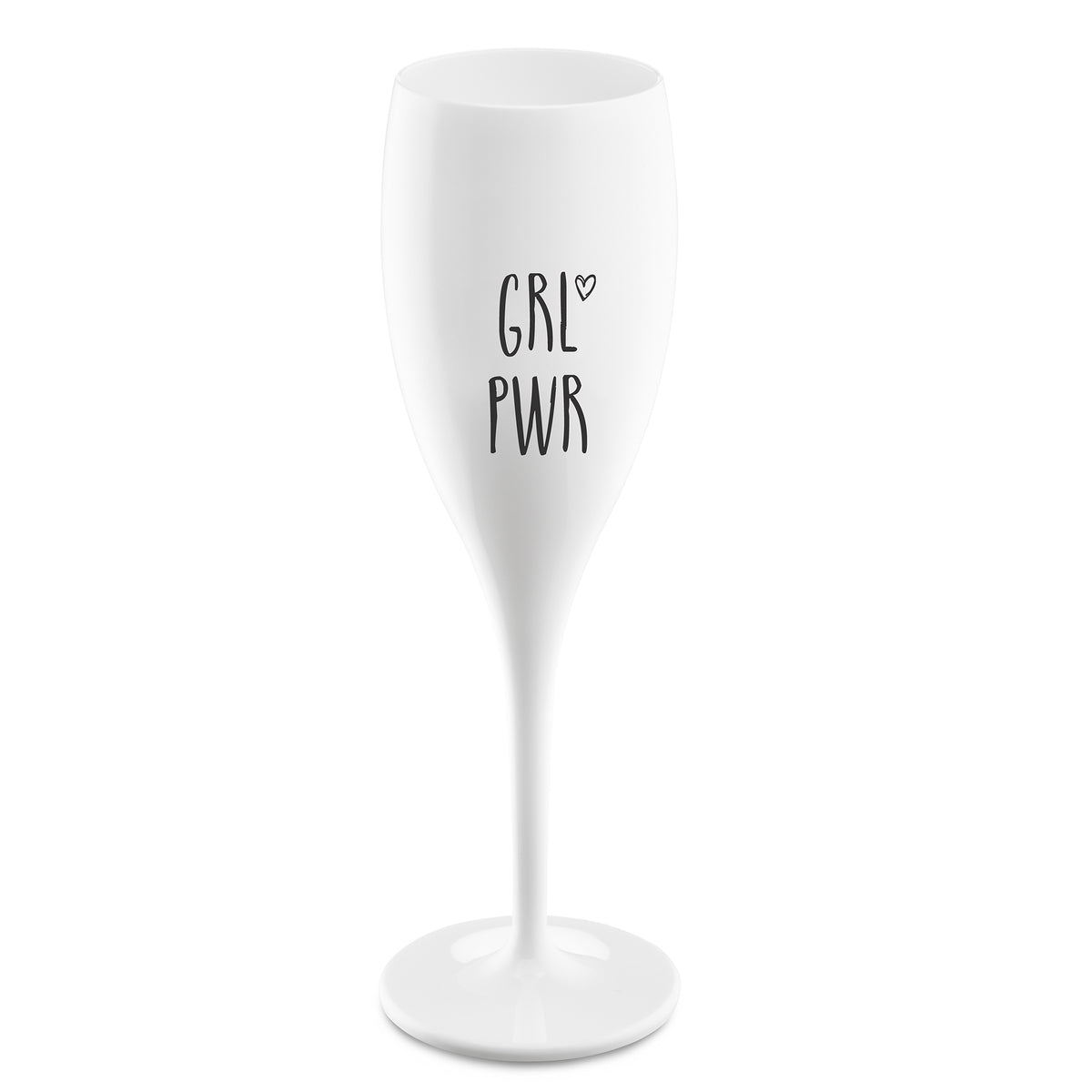 koziol Glas mit Druck CHEERS No. 1 GRL PWR