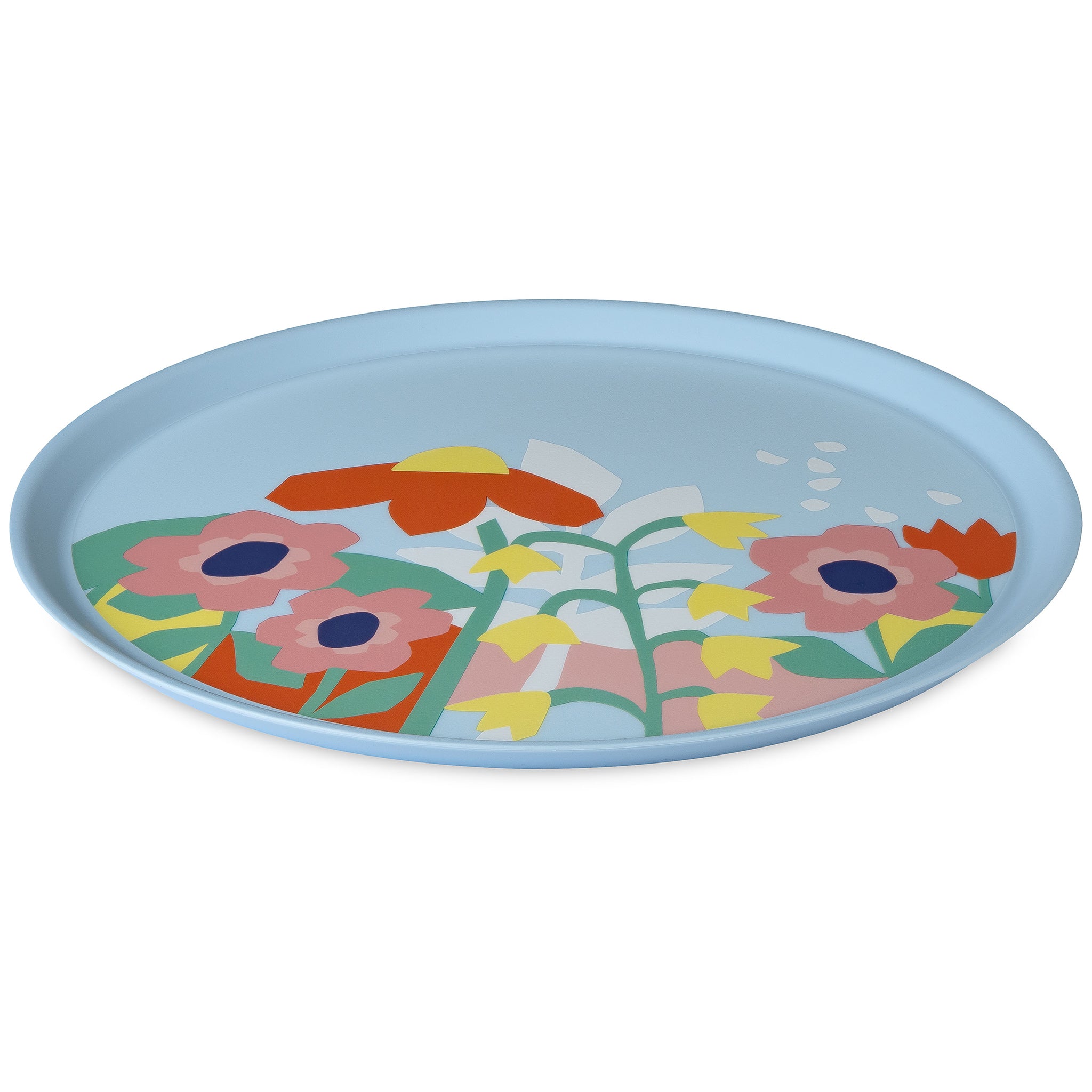 koziol Großer Teller NORA PLATE 255mm BLOOMS