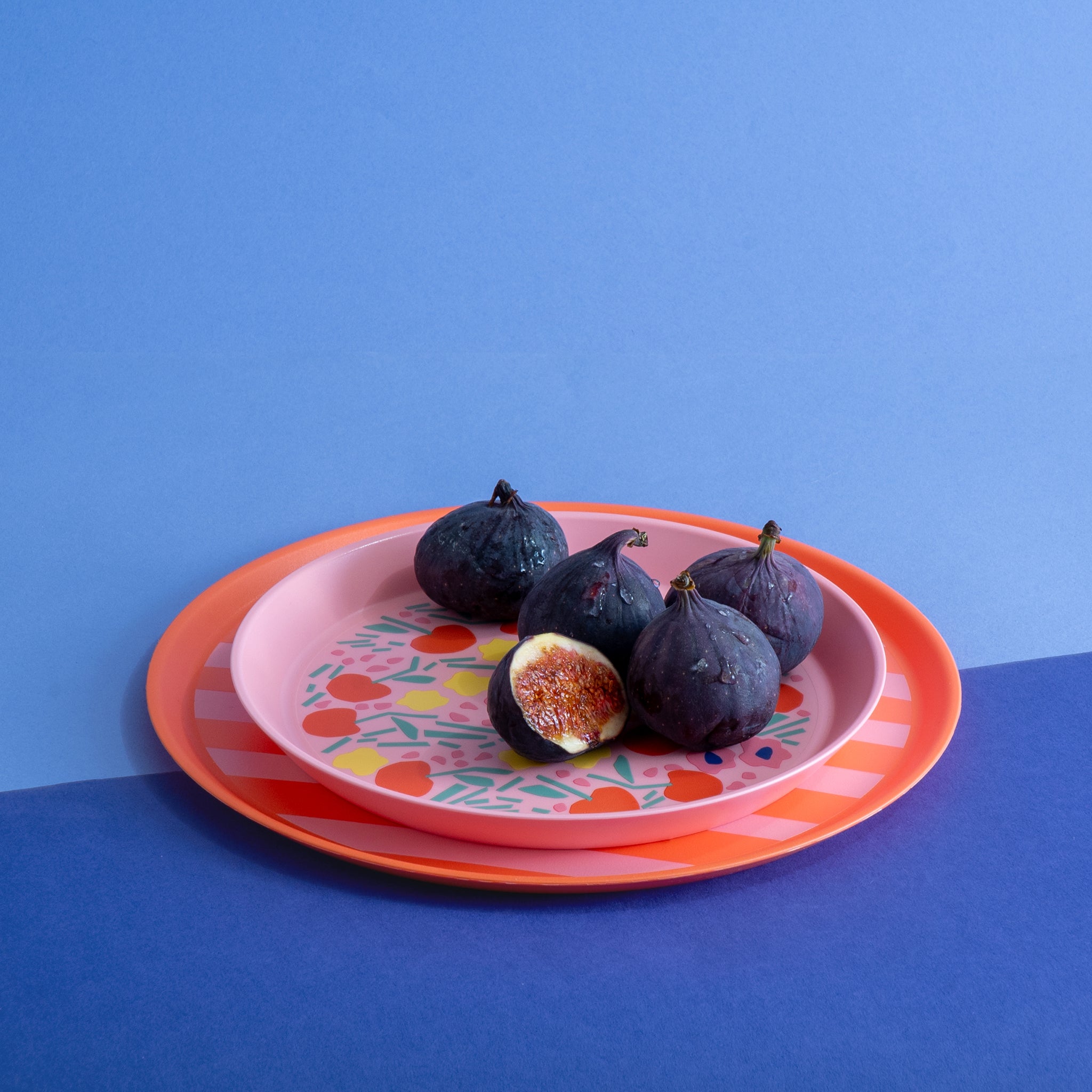 koziol Großer Teller NORA PLATE 255mm STRIPES