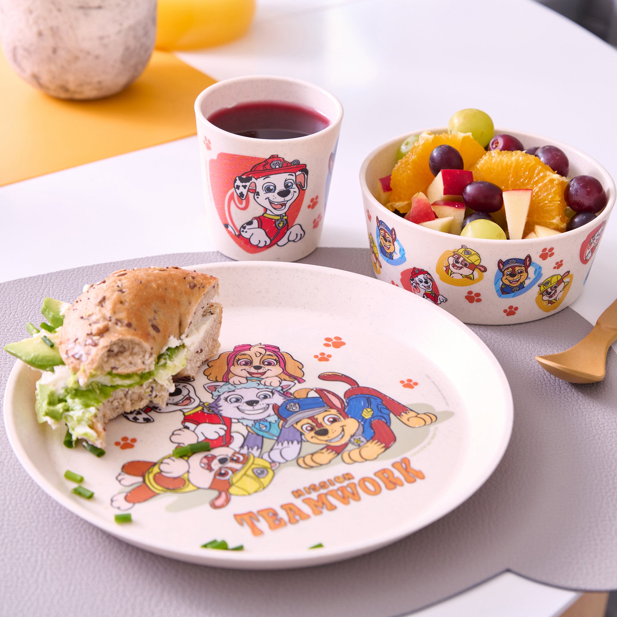 koziol Kindergeschirr-Set CONNECT GROW PAW PATROL