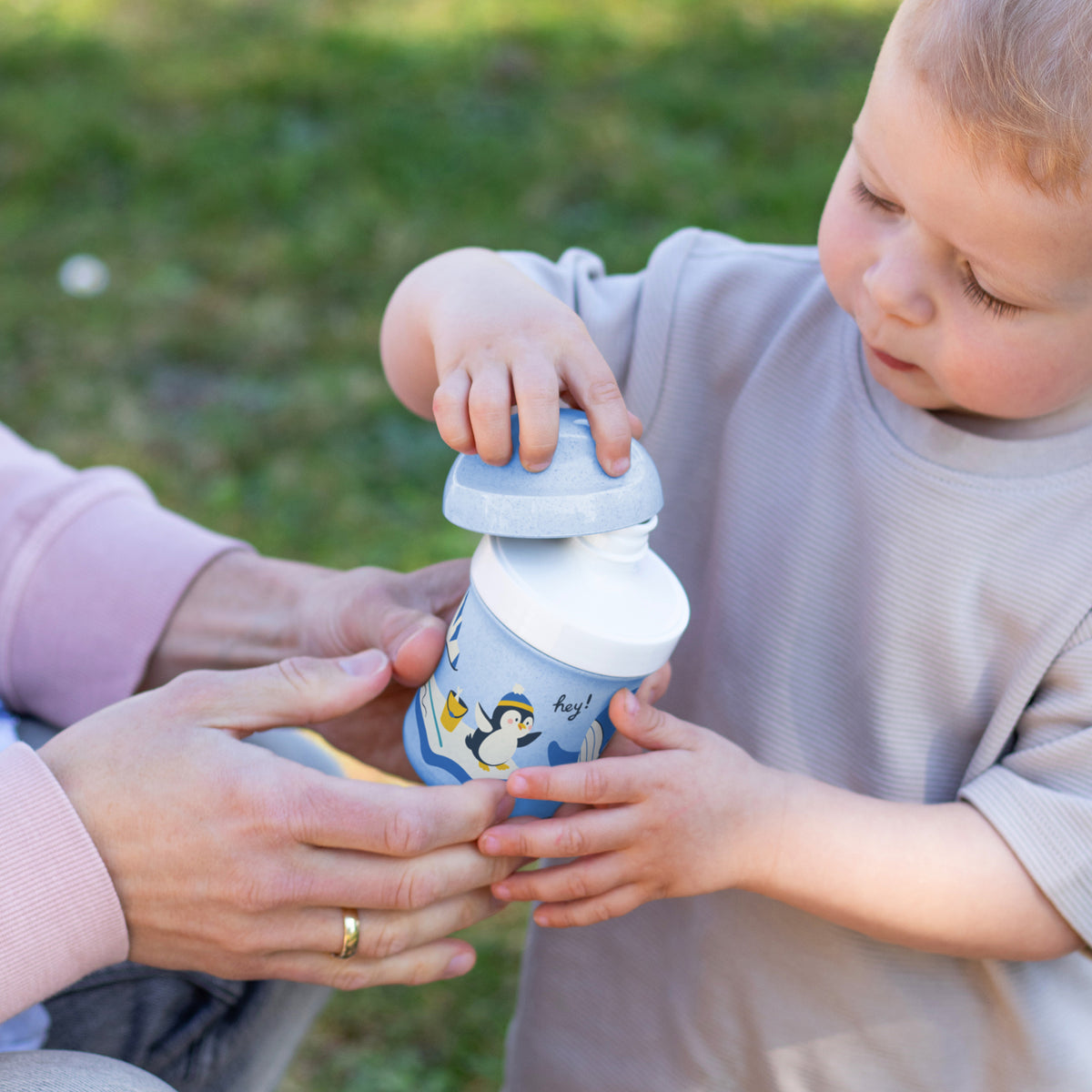 koziol Lunchbox-Set + Trinkflasche + Rucksack