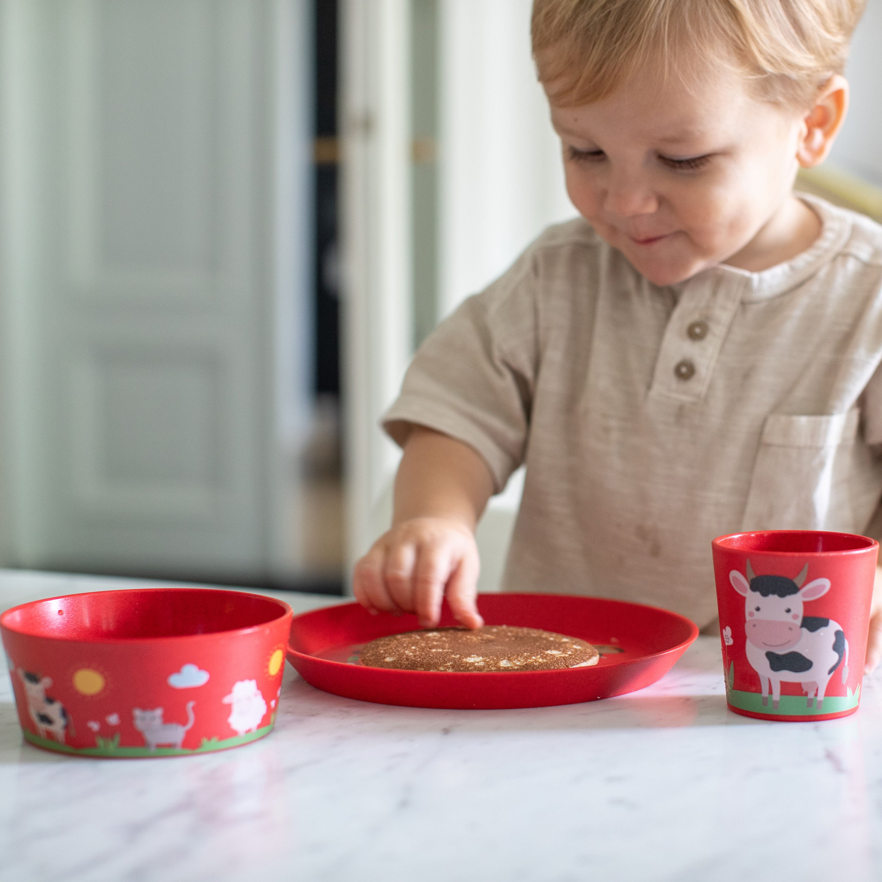 koziol Kleiner Teller 205mm CONNECT PLATE FARM