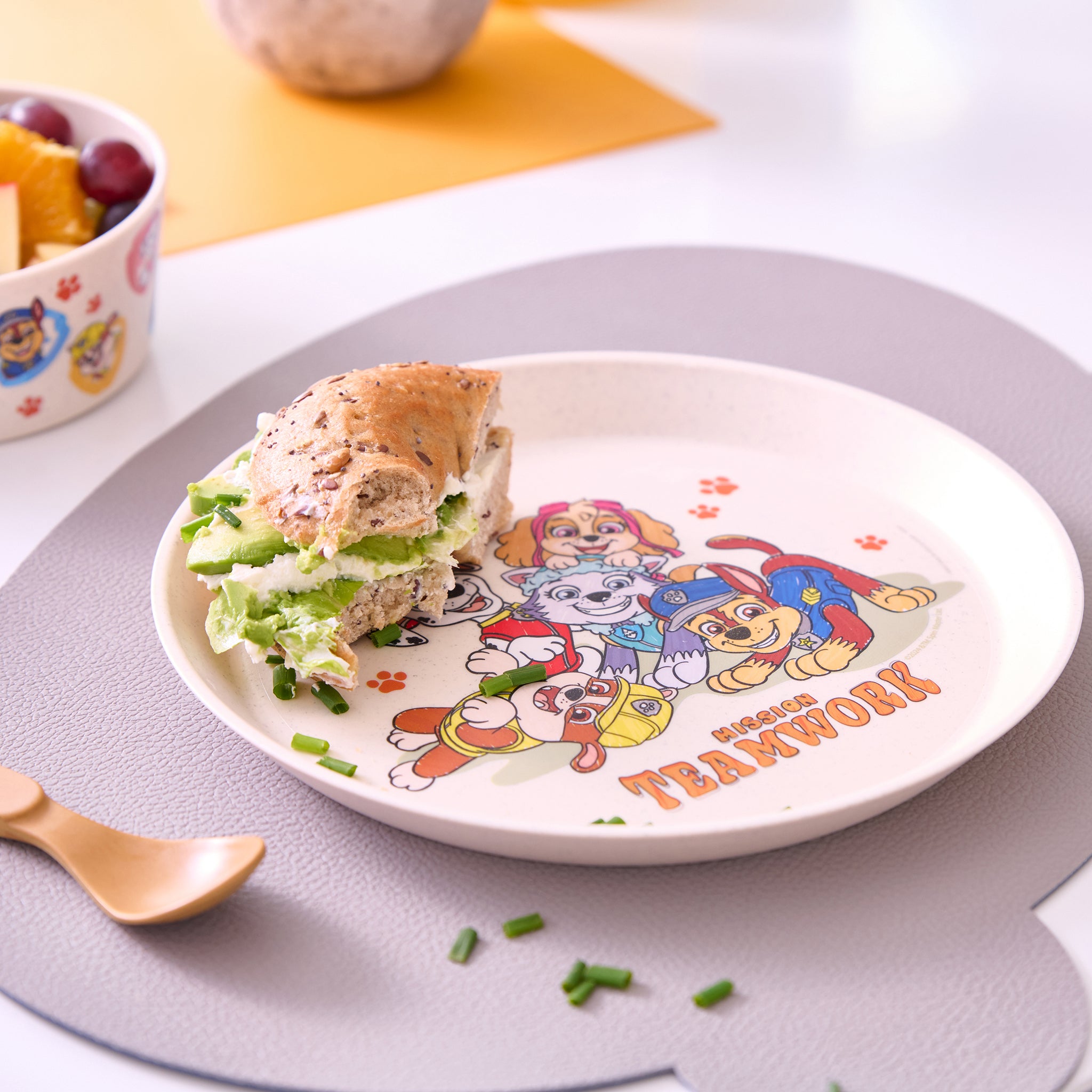 koziol Kleiner Teller CONNECT PLATE GROW PAW PATROL